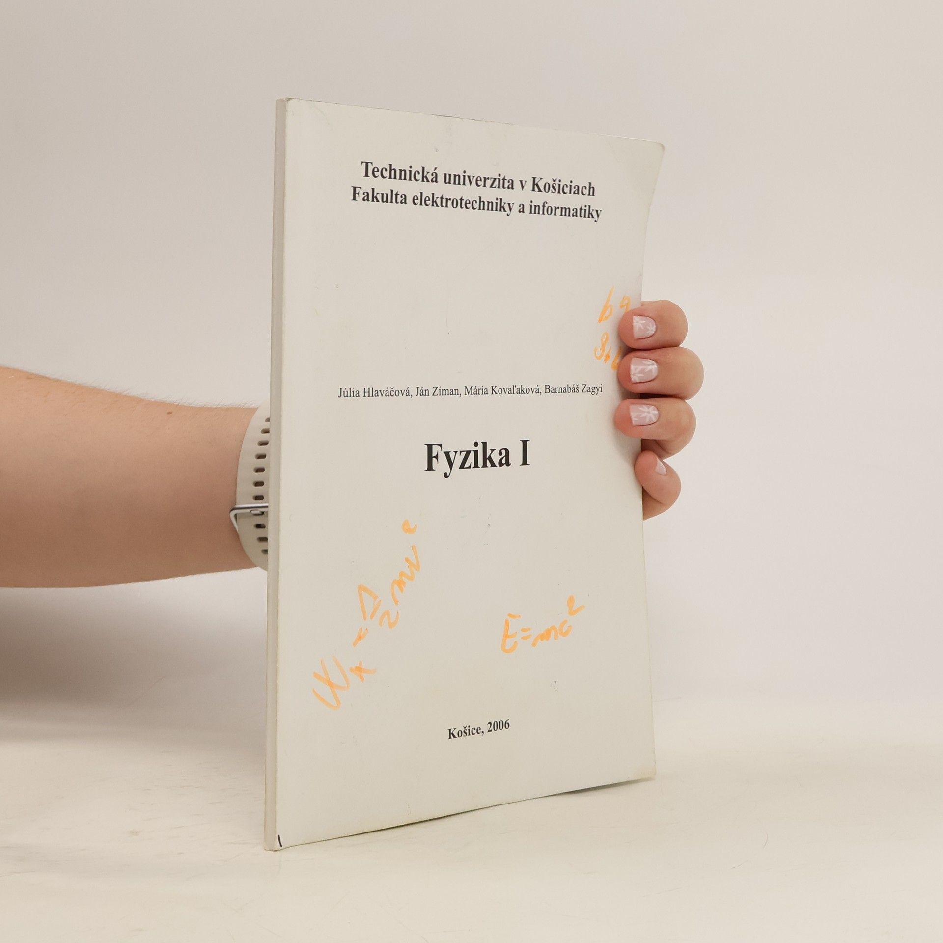 Júlia Hlaváčová Fyzika I