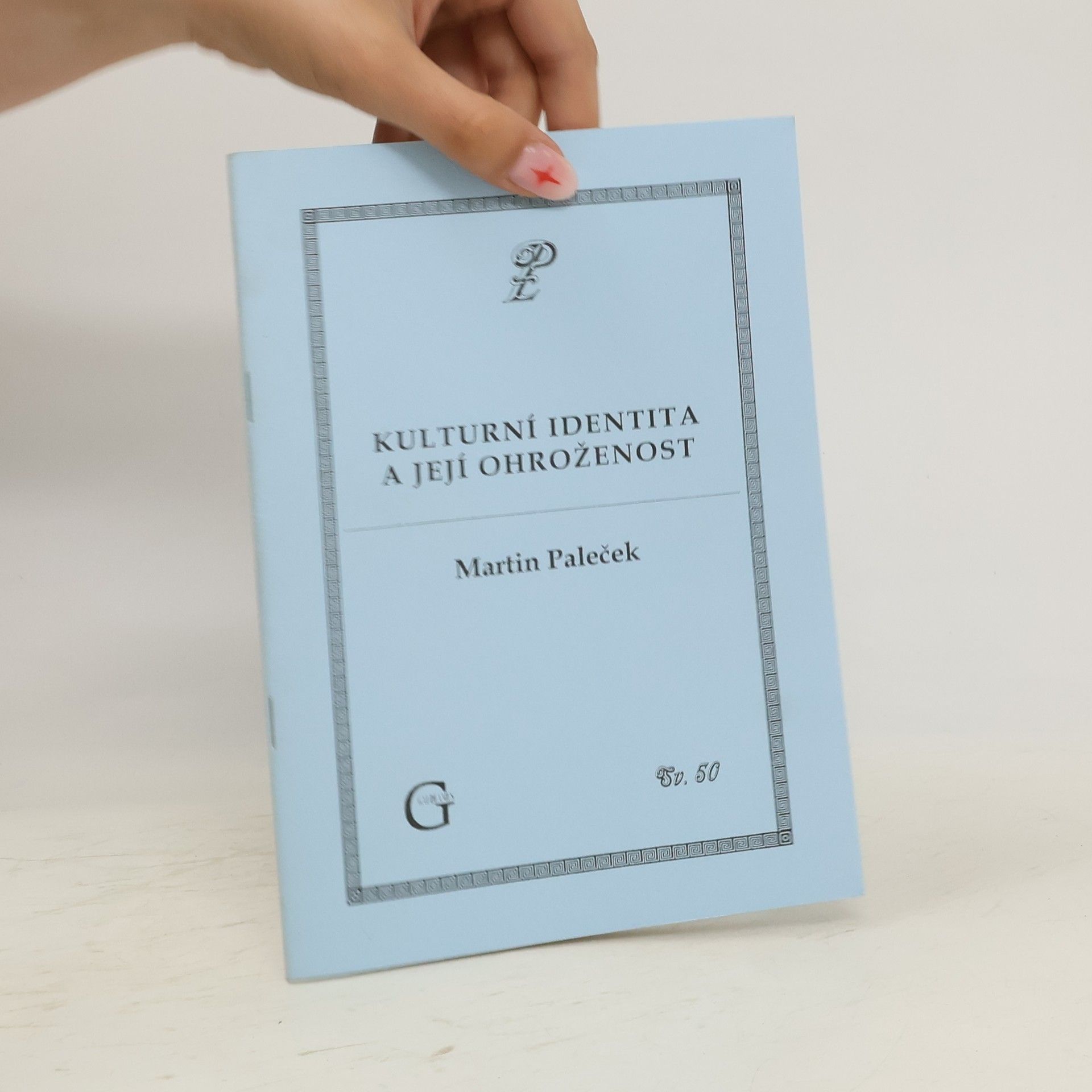 Martin Paleček Kulturní identita a její ohroženost