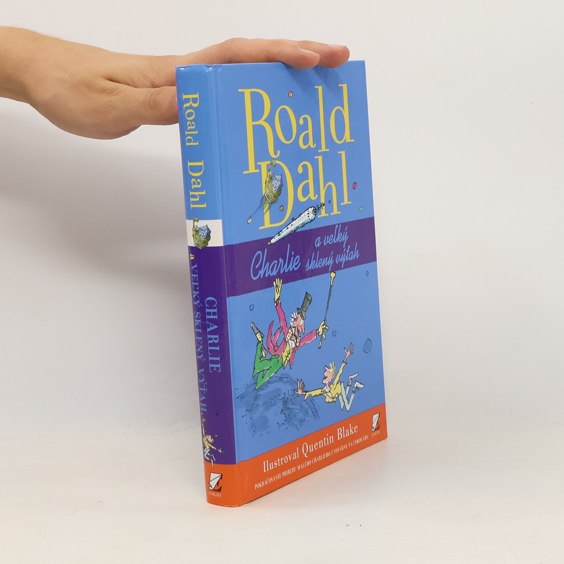 Roald Dahl Charlie a veľký sklený výťah