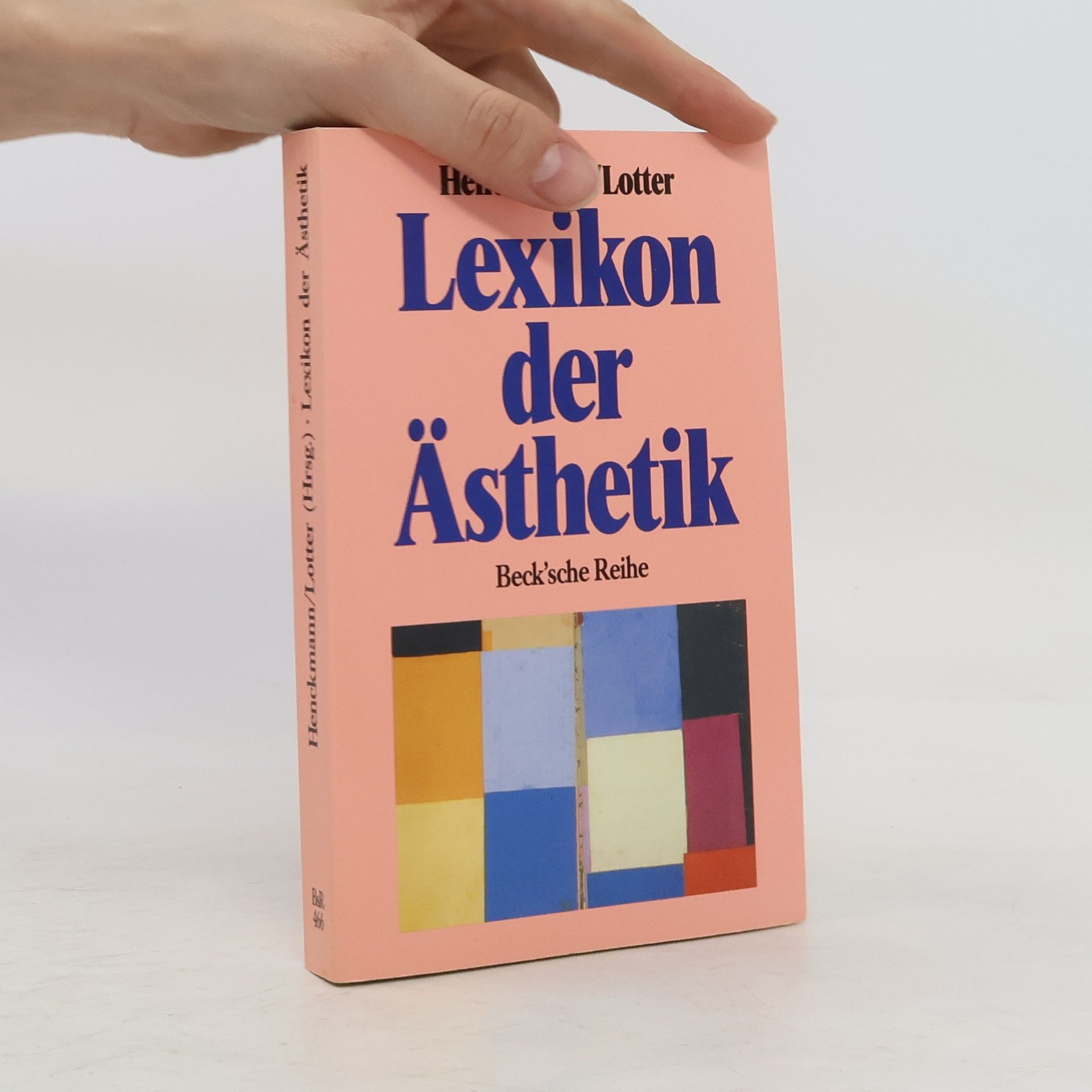 Wolfhart Henckmann Lexikon der Ästhetik