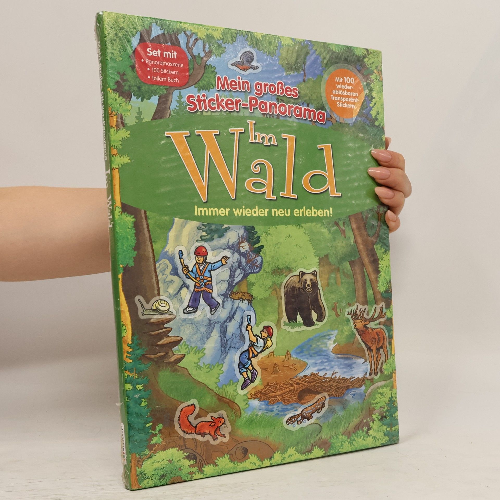 Autorenkollektiv Mein grosses Sticker-Panoram. Im Wald