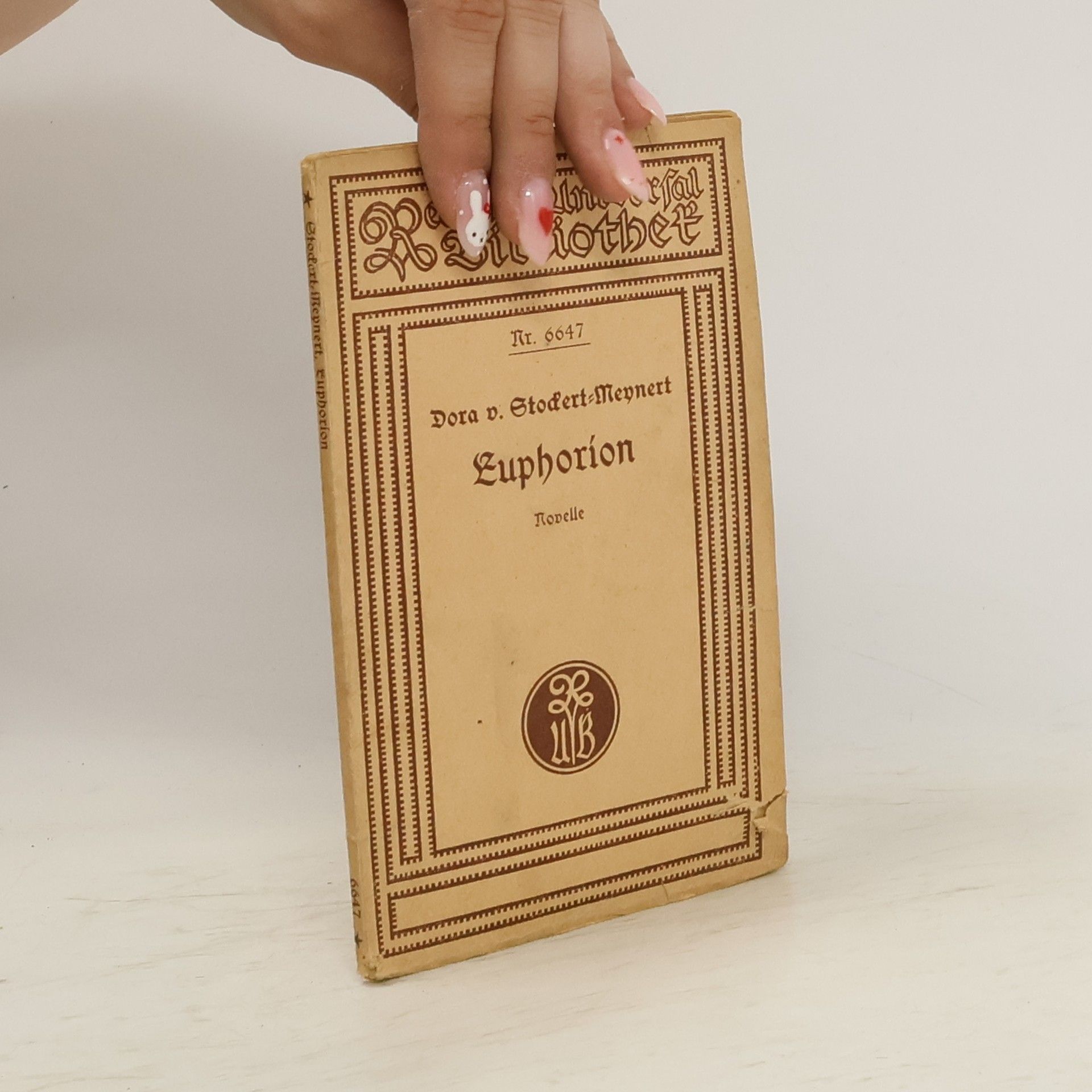 Dora von Stockert-Meynert Euphorion