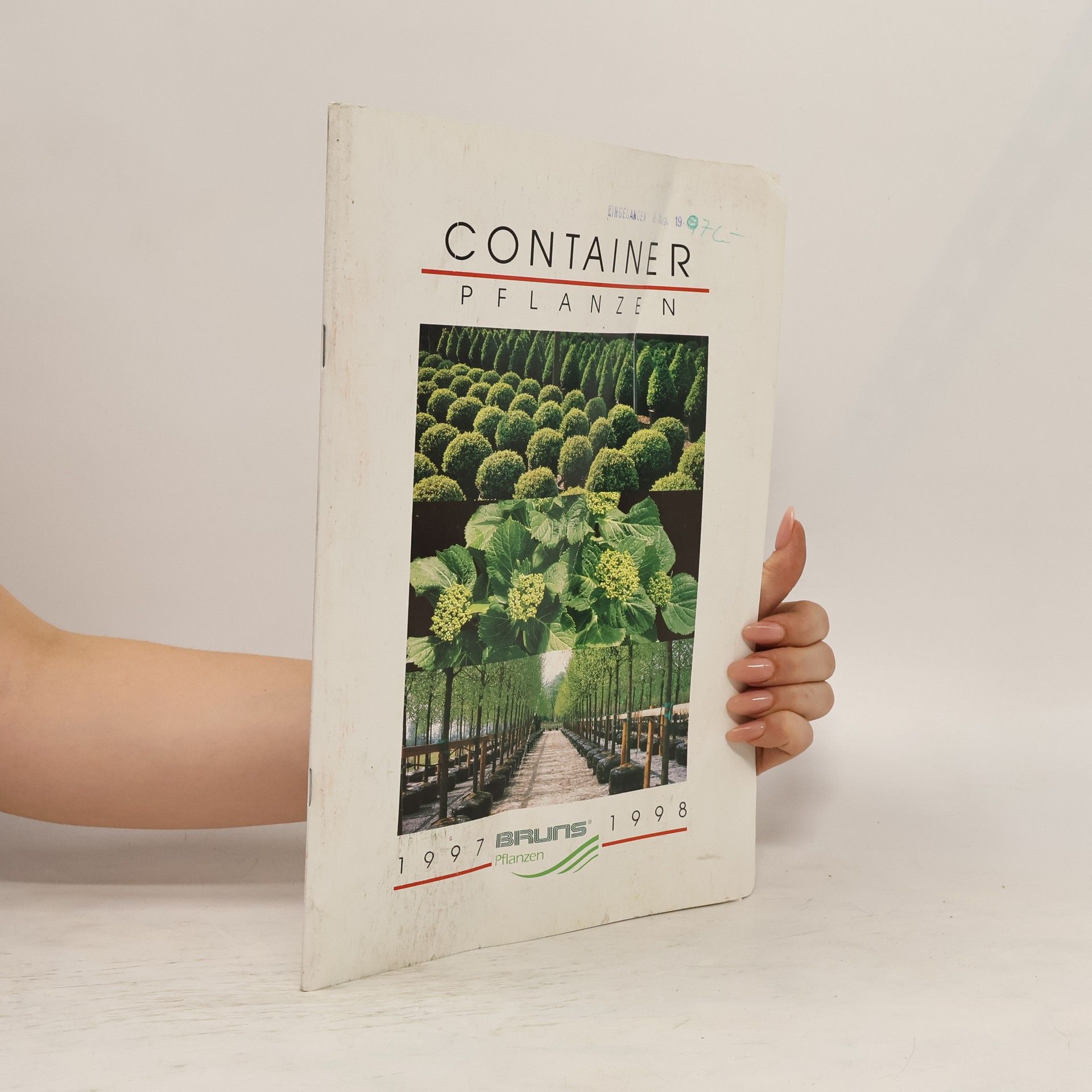 Collectif d'auteurs Container Pflanzen 1997/1998