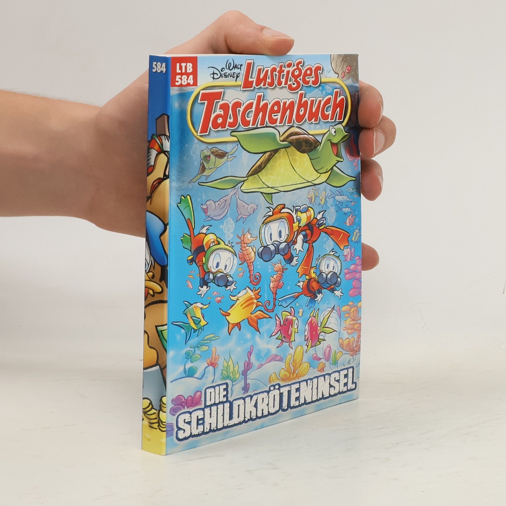 Walt Disney Lustiges Taschenbuch 584. Die Schildkröteninsel