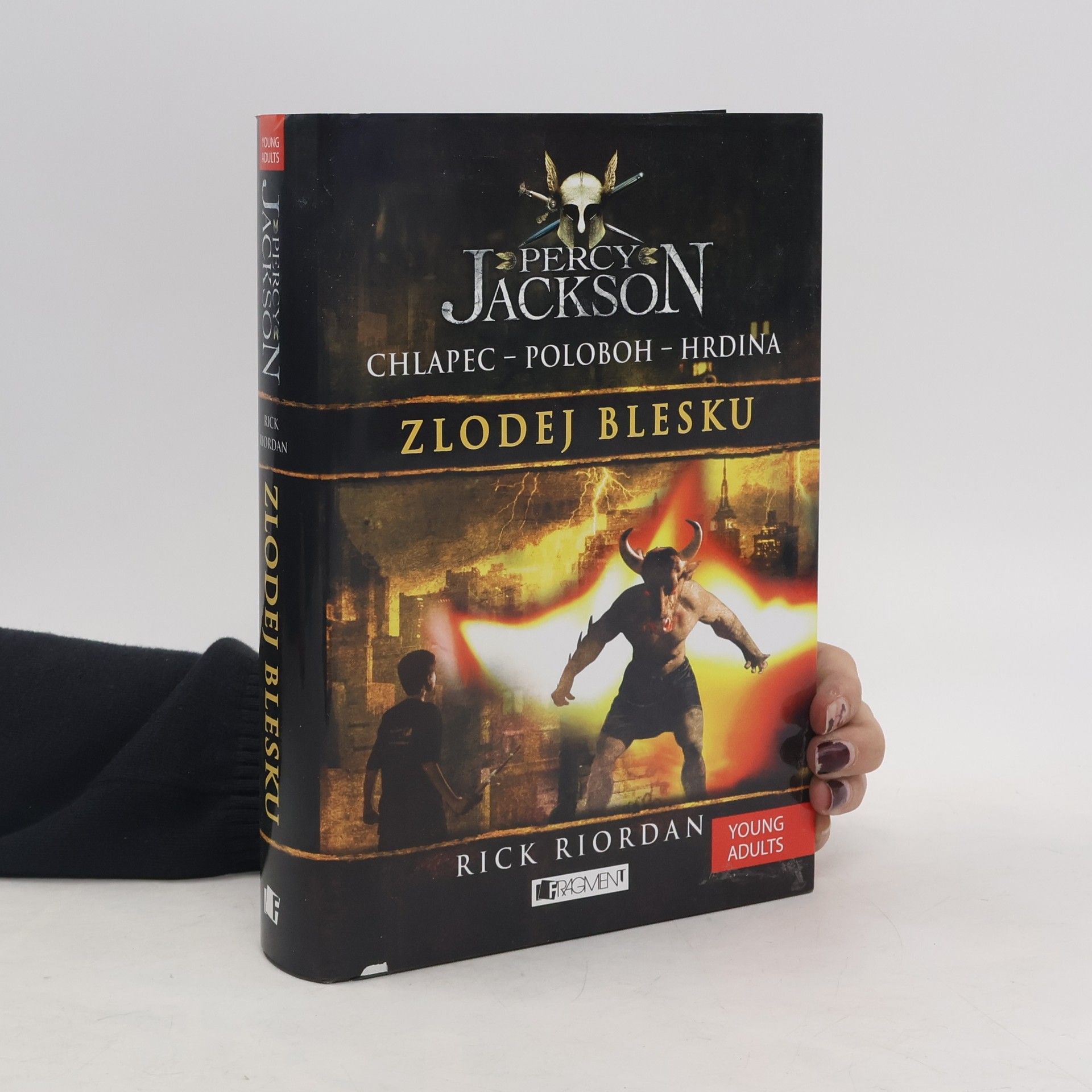 Rick Riordan Percy Jackson: Zlodej blesku