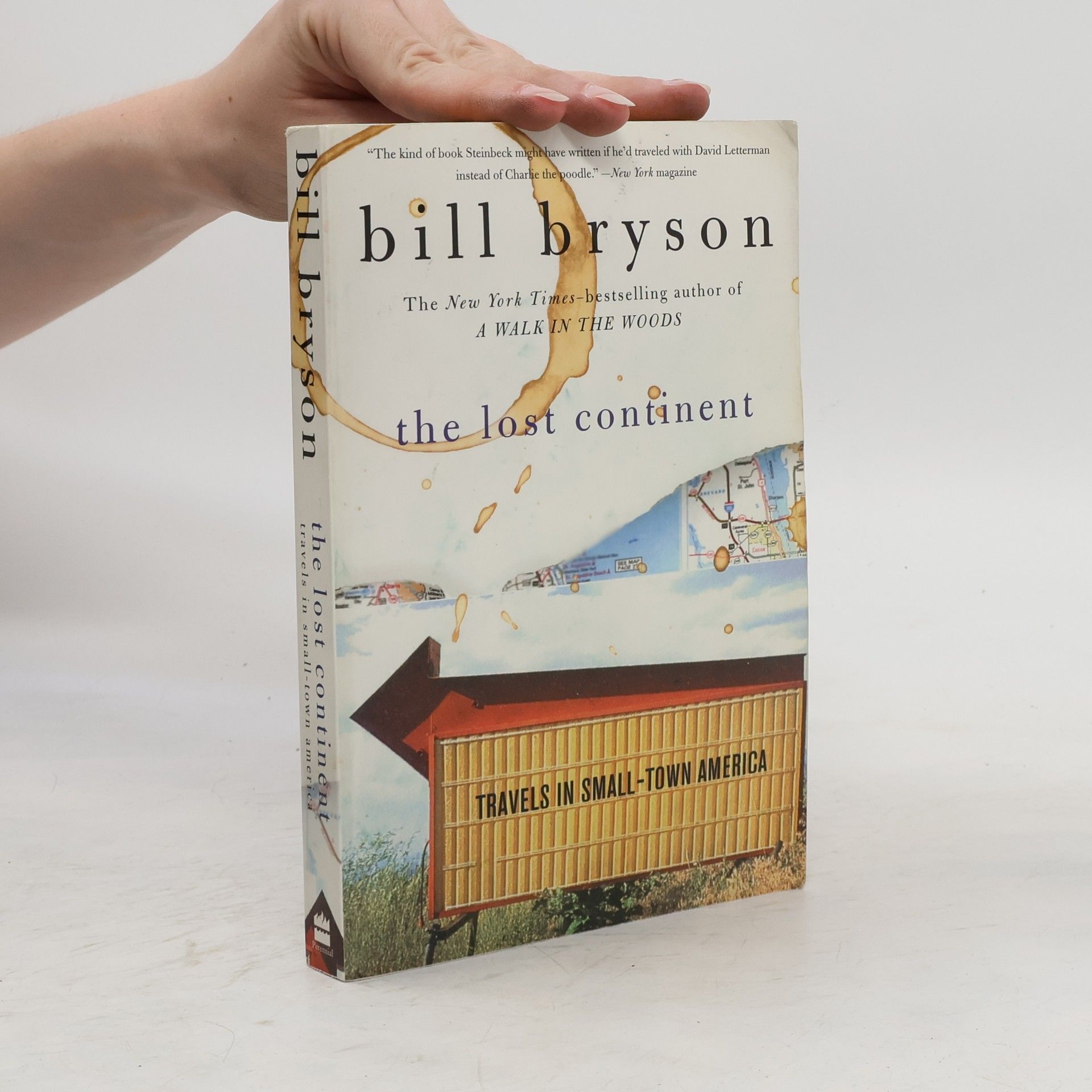 Bill Bryson The Lost Continent. Straßen der Erinnerung, englische Ausgabe