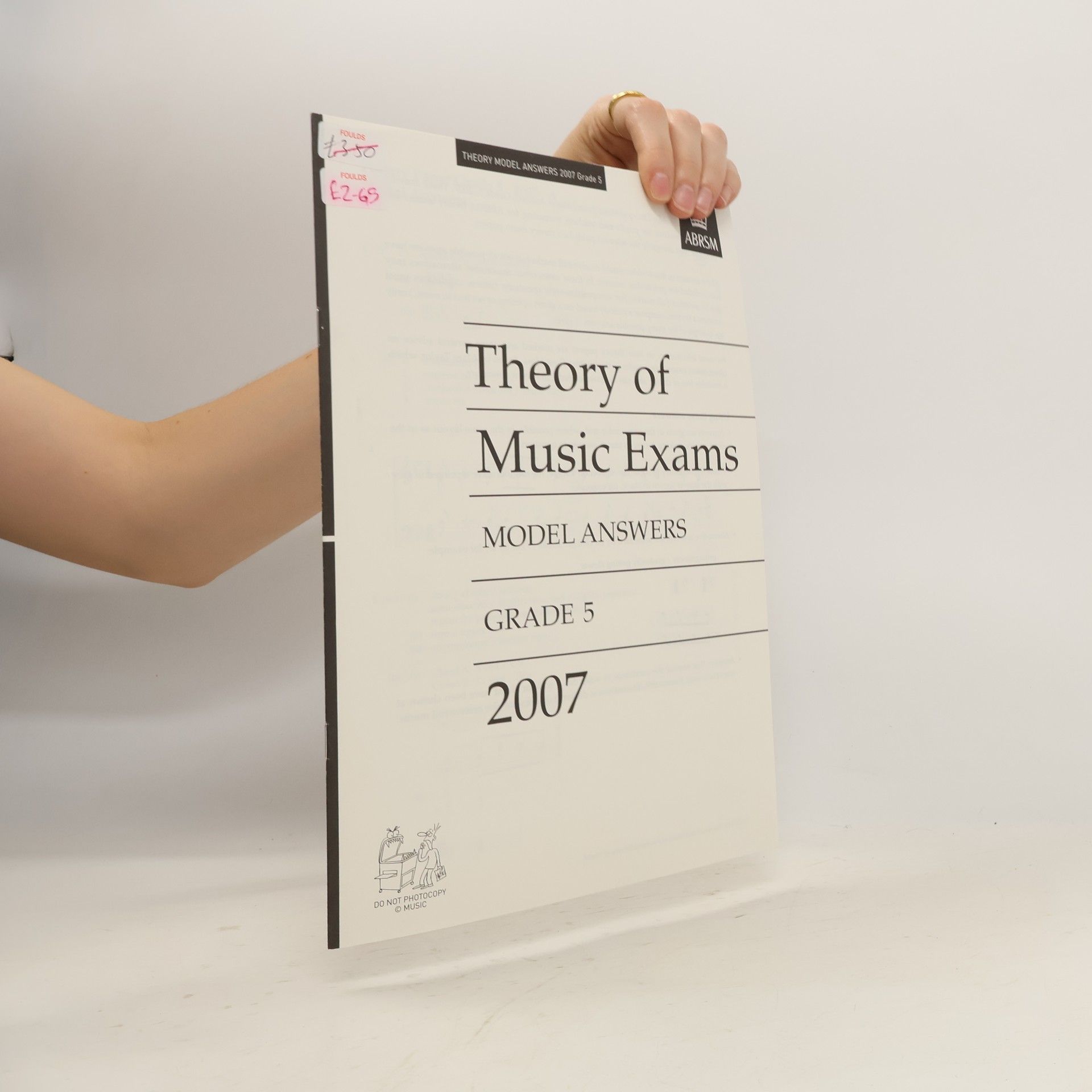 Collectif d'auteurs Theory of Music Exams. Model Answers. Grade 5