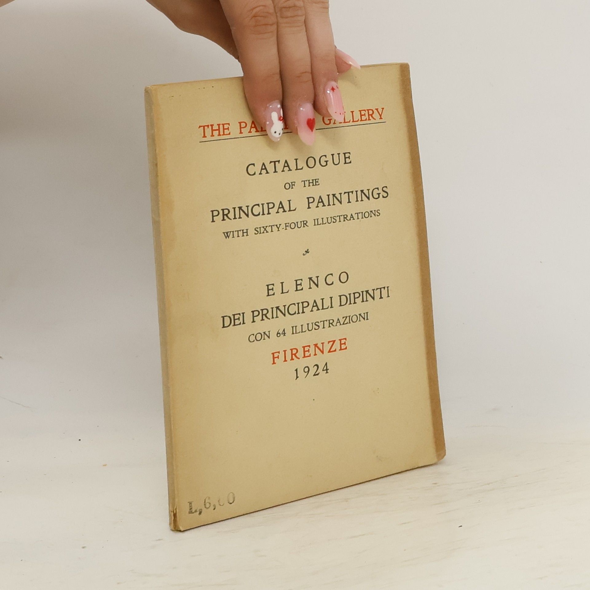 kolektiv The Palatine Gallery. Catalogue of the Principal Paintings