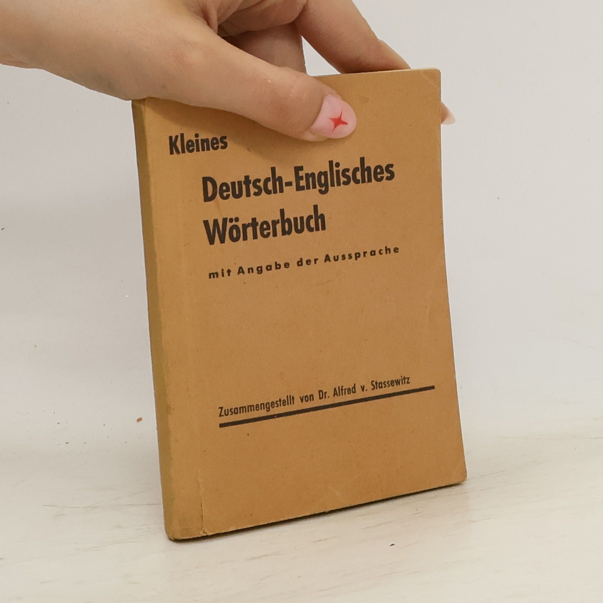 Alfred v. Stassewitz Kleines Deutsch-Russisches Wörterbuch