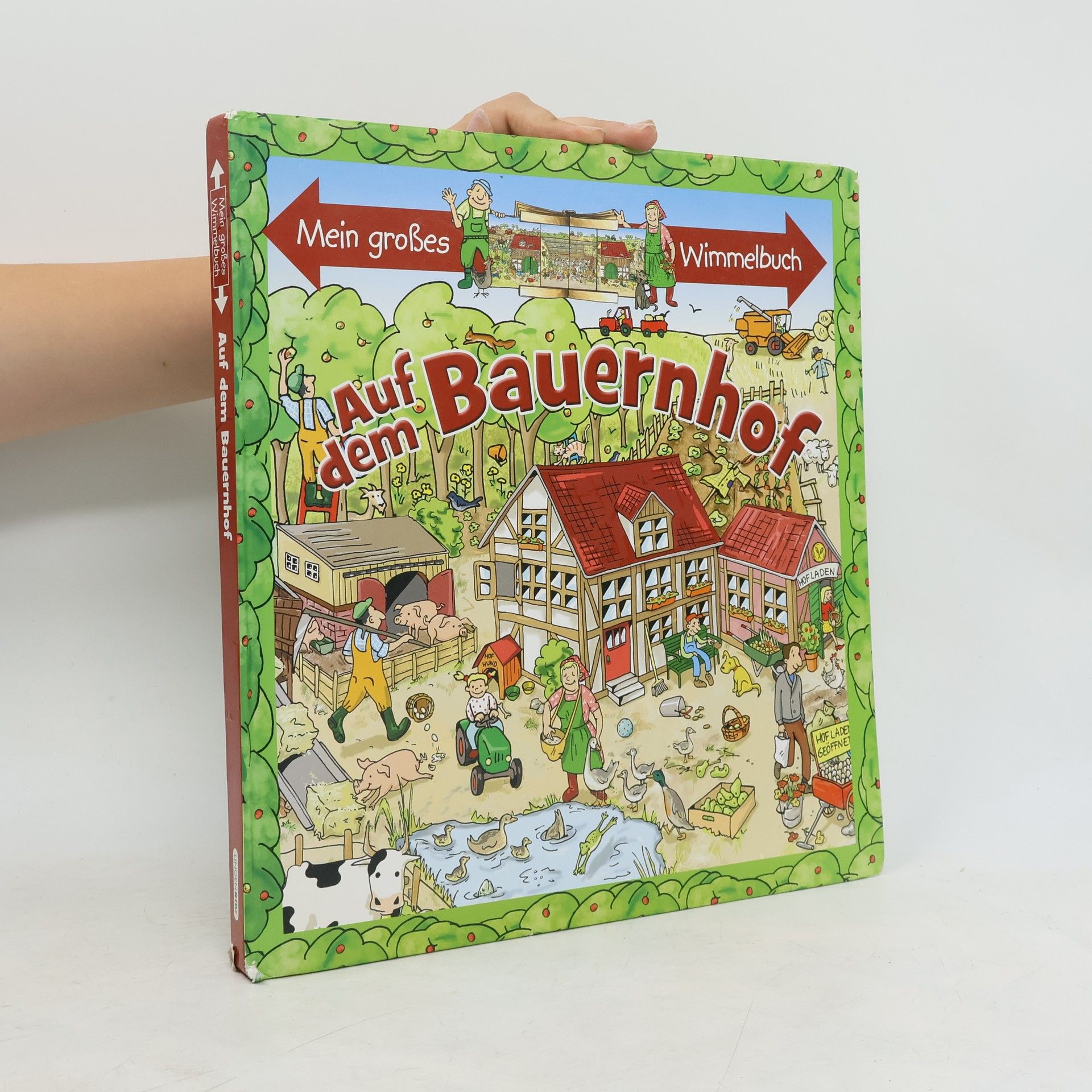 AA.VV. Mein großes Wimmelbuch. Auf dem Bauernhof