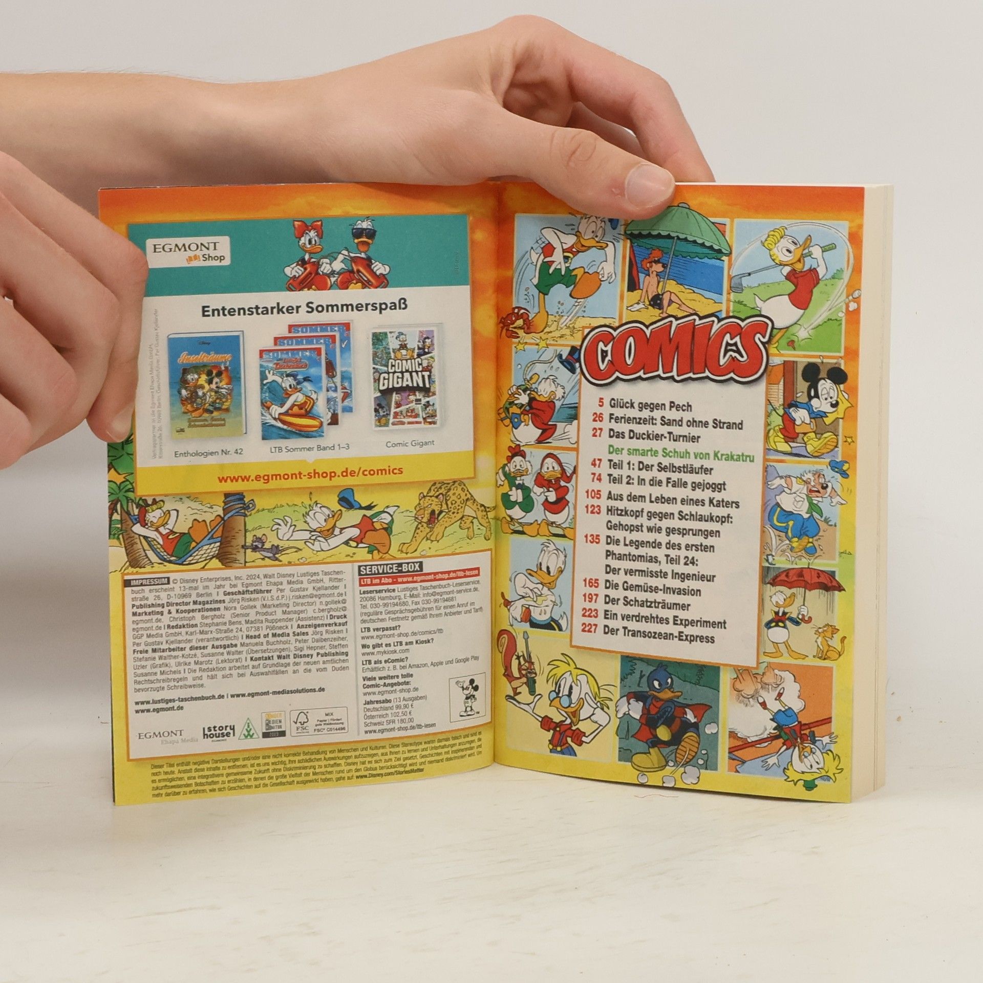 Walt Disney Lustiges Taschenbuch 587