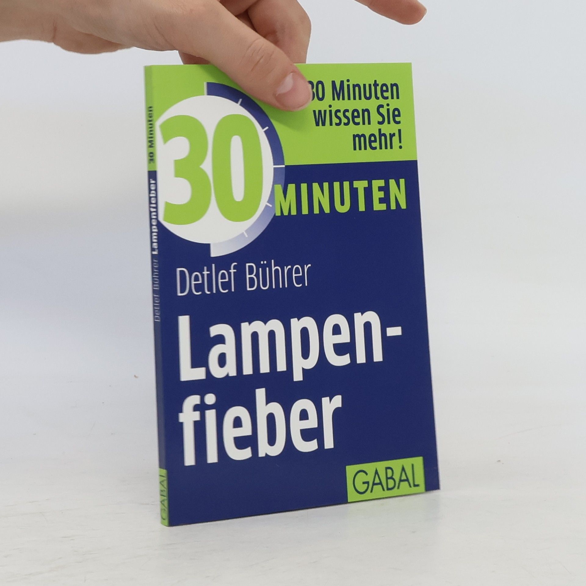 Detlef Bührer 30 Minuten Lampenfieber