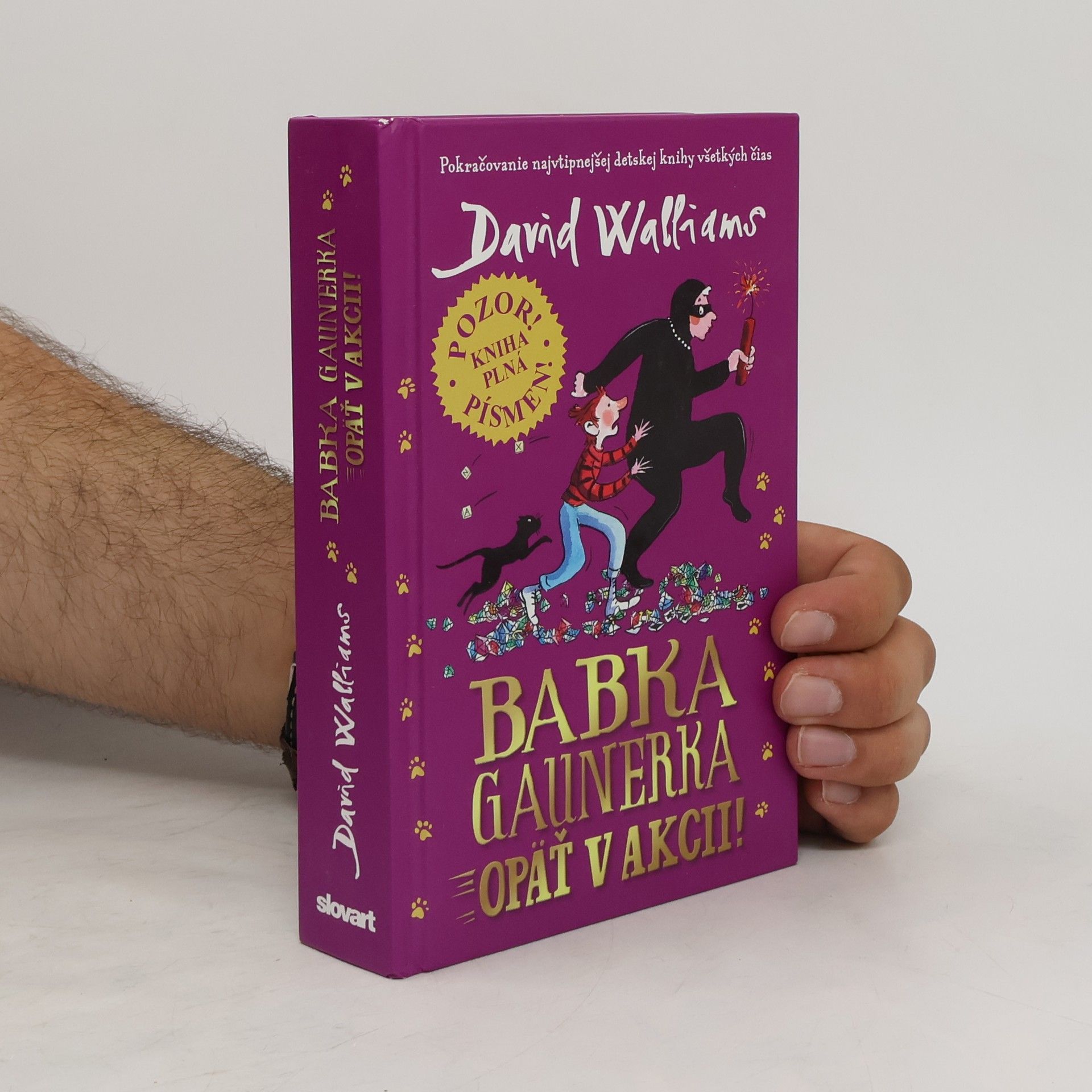 David Walliams Babka gaunerka opäť v akcii