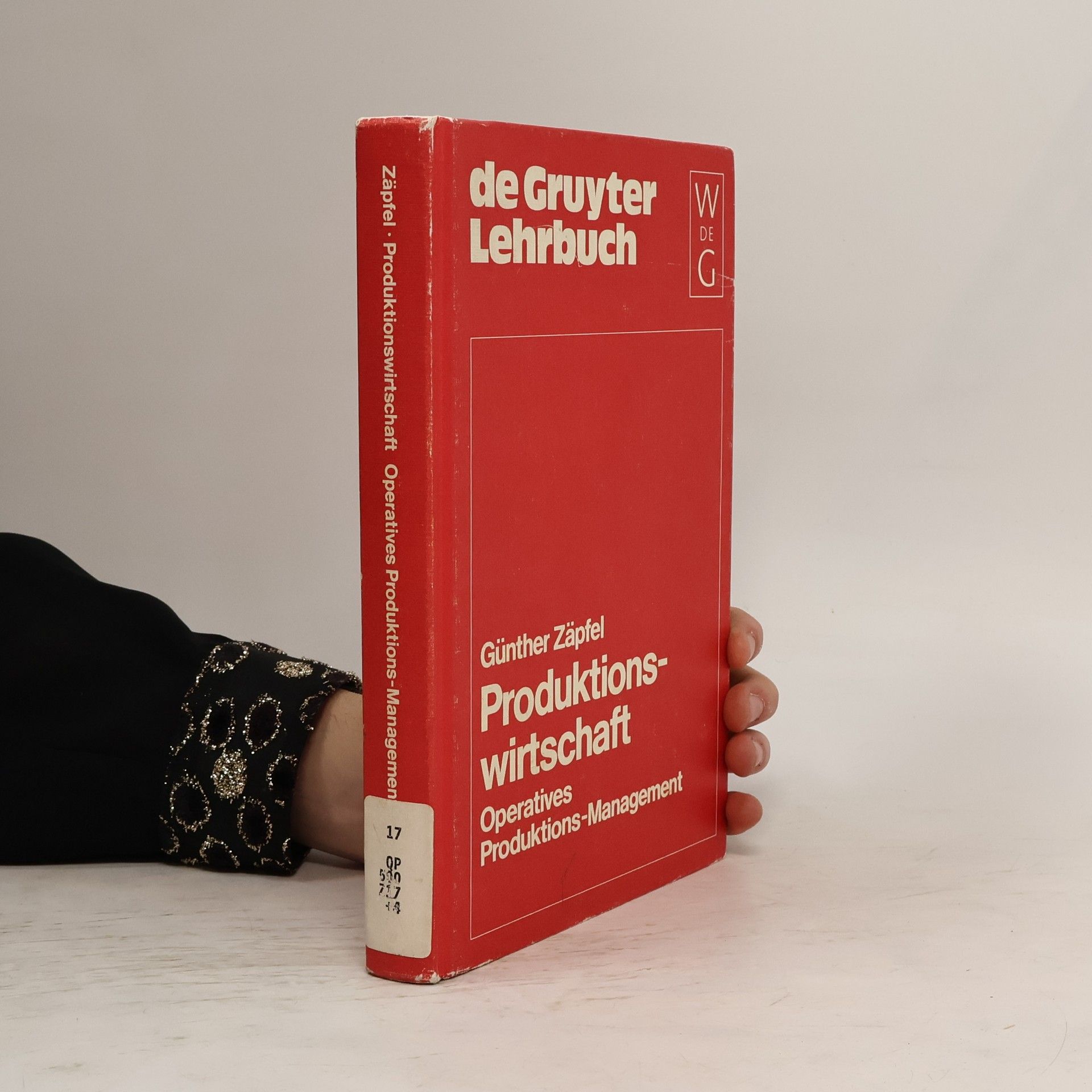 Günther Zäpfel Produktionswirtschaft