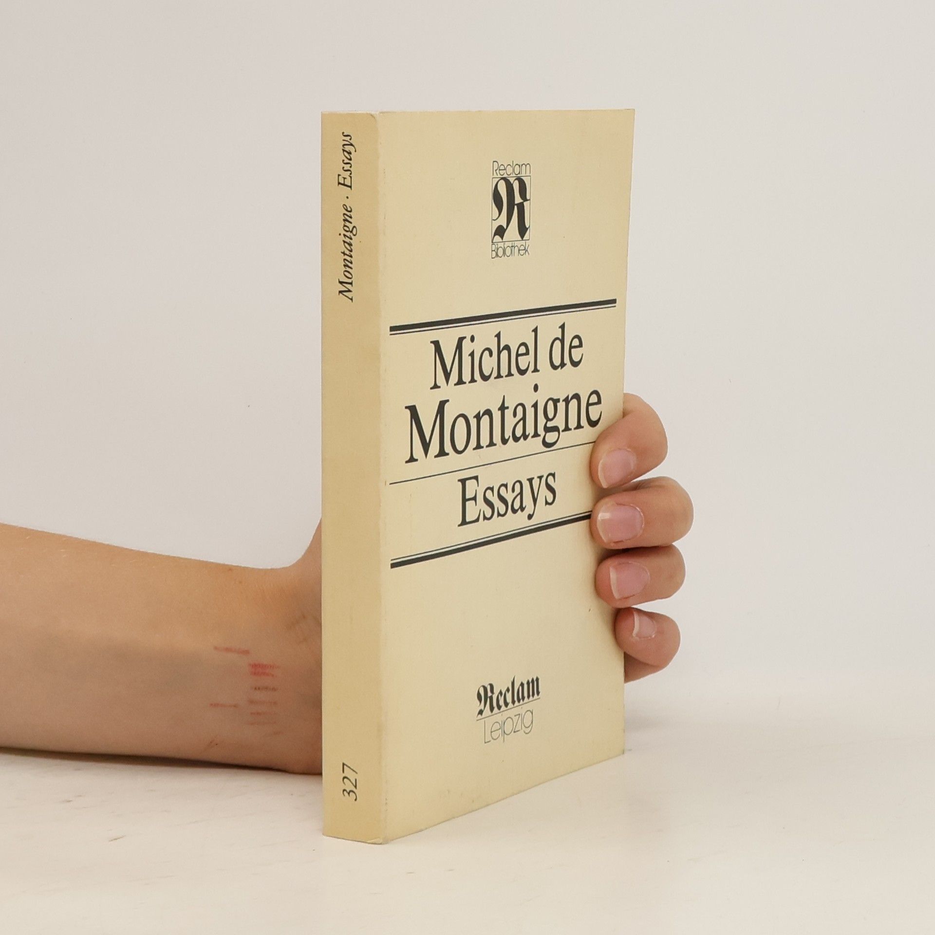 Michel de Montaigne Essays
