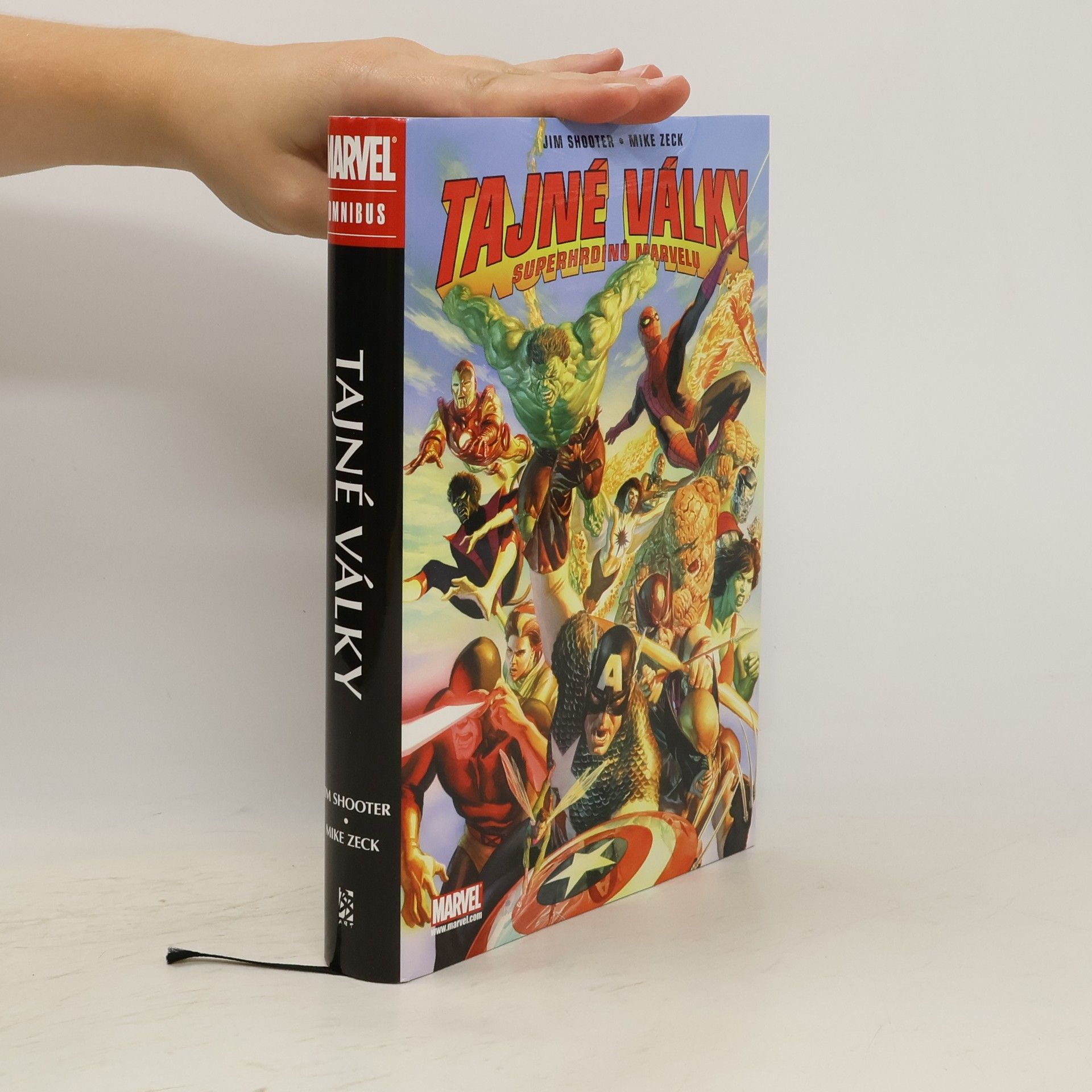 Jim Shooter Tajné války superhrdinů Marvelu