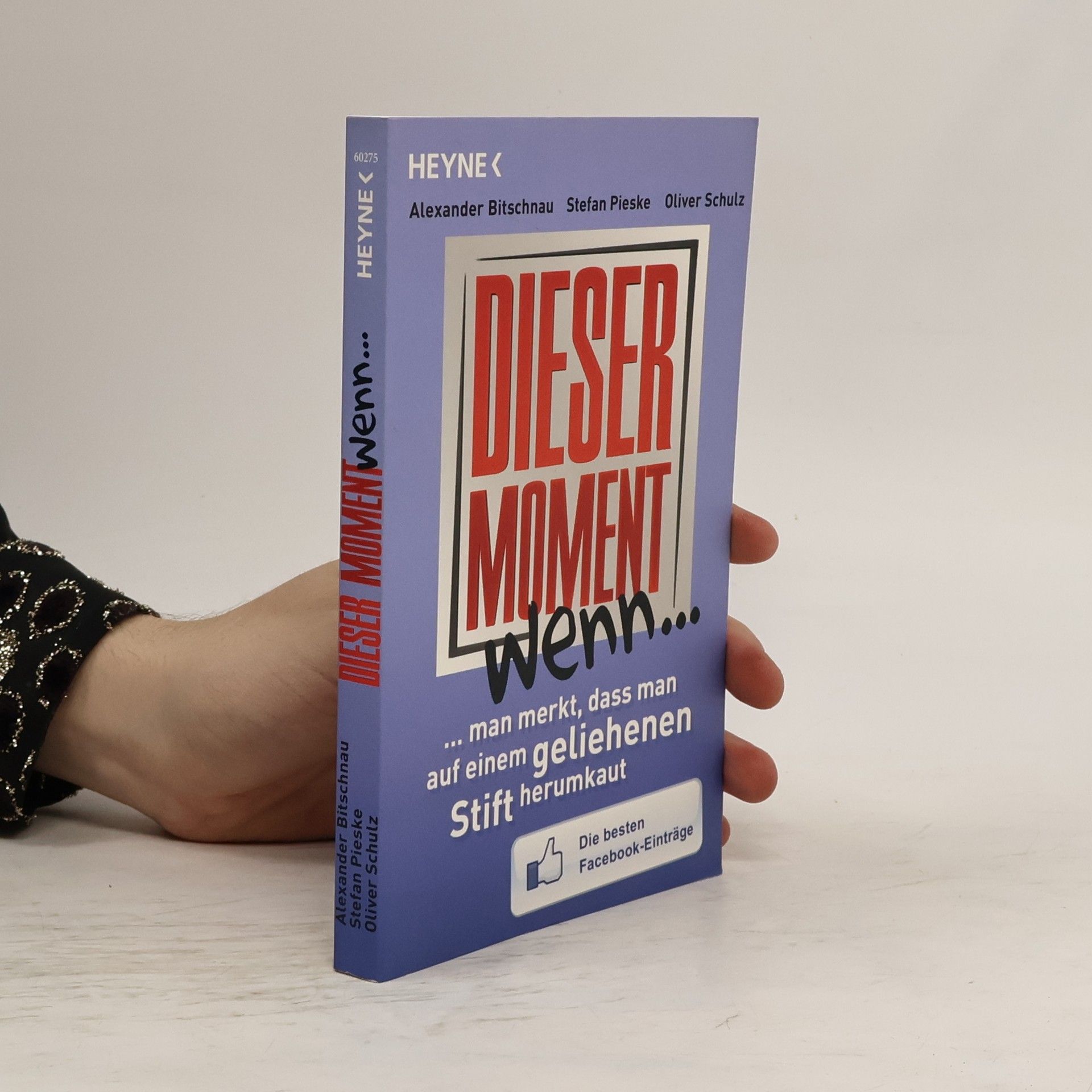 Alexander Bitschnau Dieser Moment, wenn man merkt, dass man auf einem geliehenen Stift herumkaut