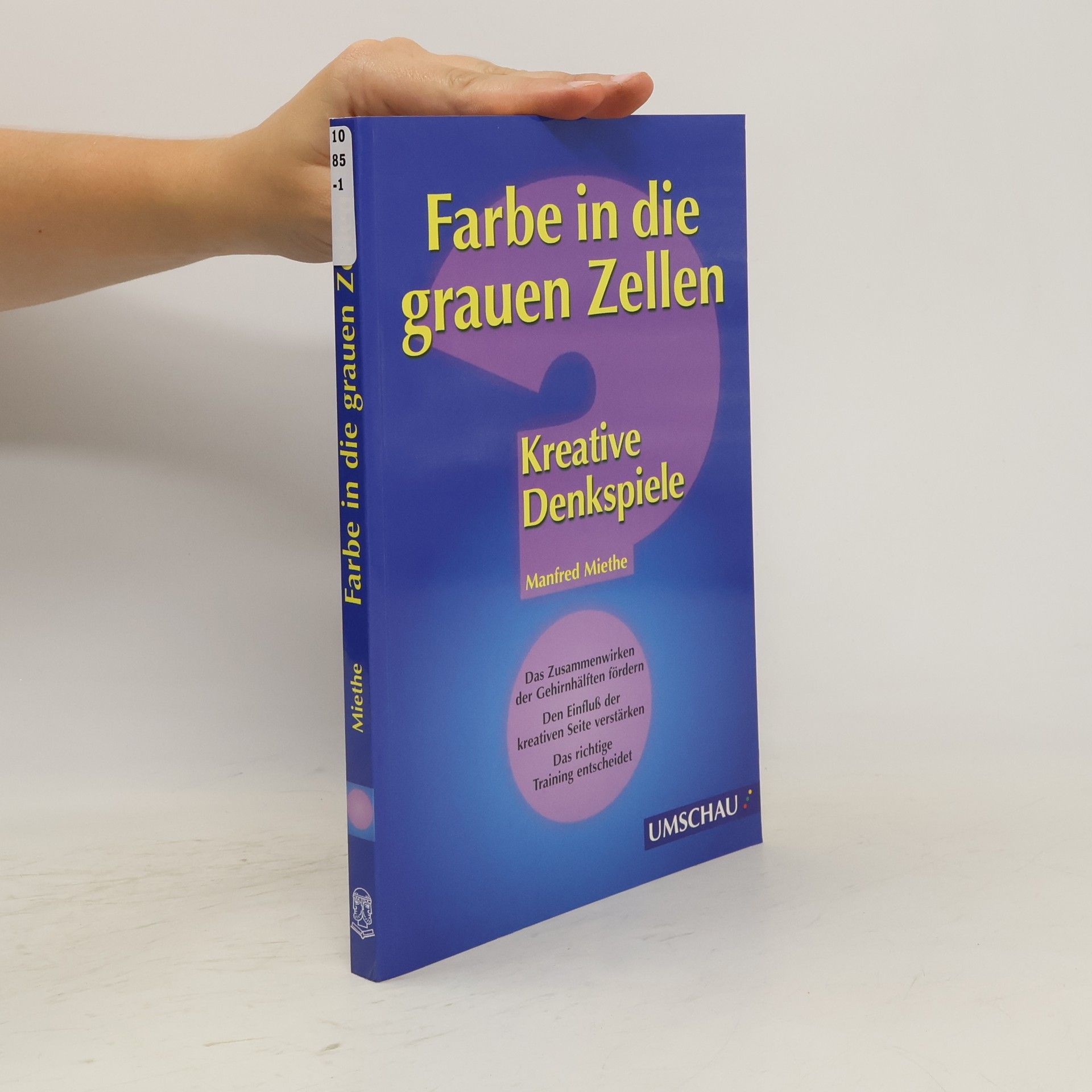 Manfred Miethe Farbe in die grauen Zellen
