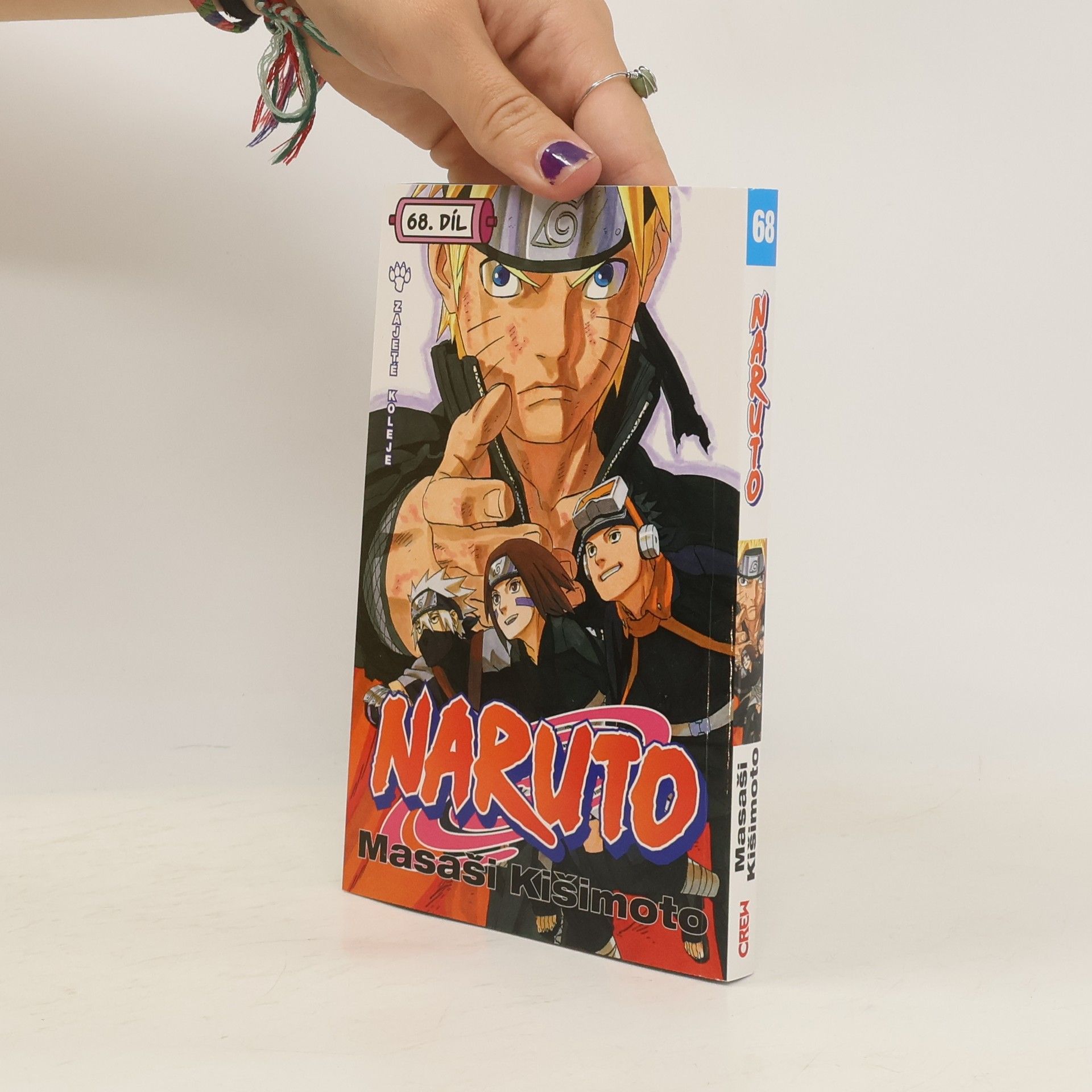 Masaši Kišimoto Naruto 68. díl. Zajeté koleje