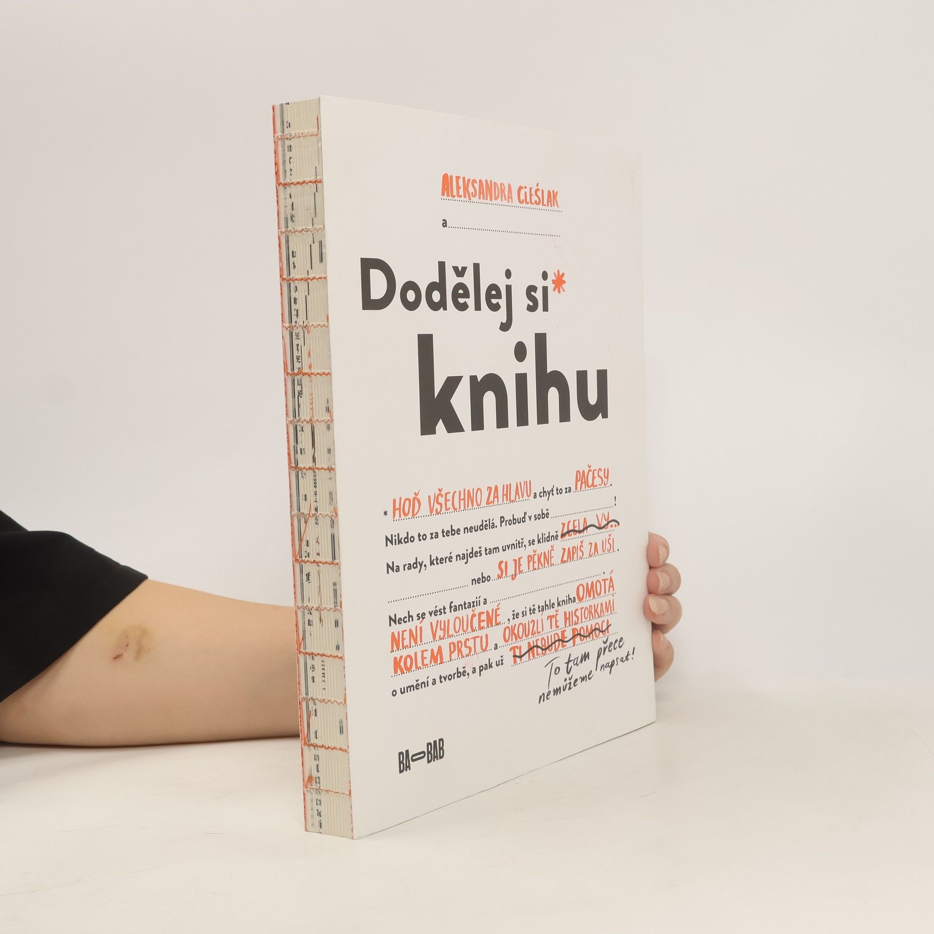 Aleksandra Cieślak Dodělej si knihu