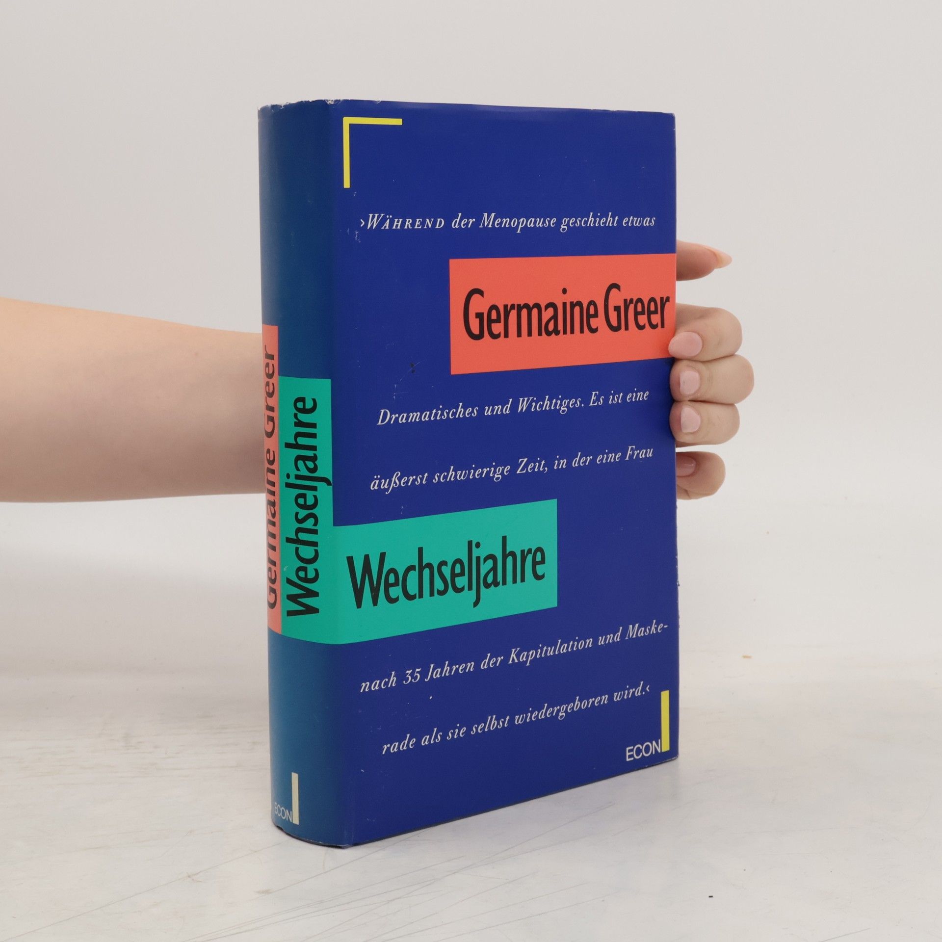 Germaine Greer Wechseljahre