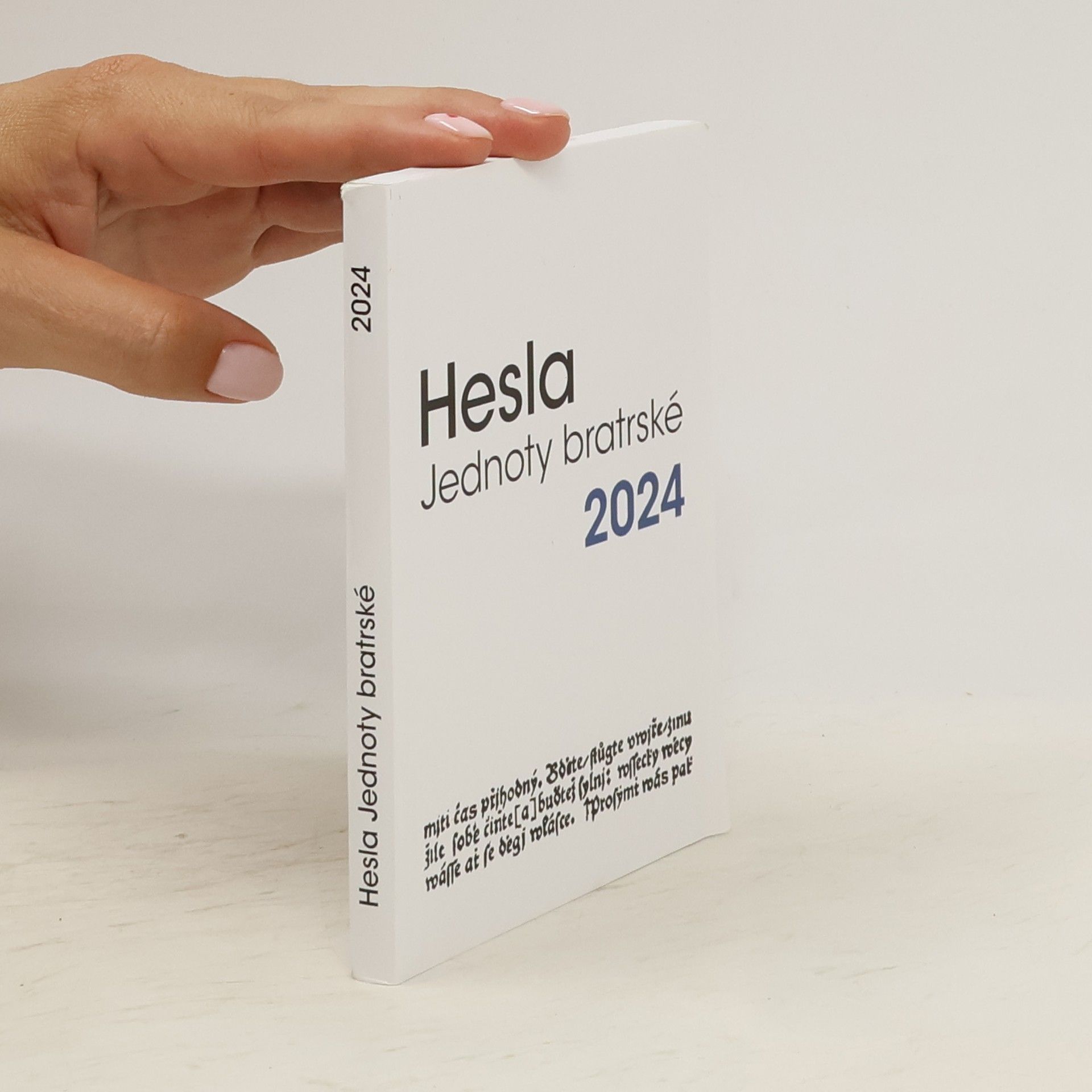Kolektiv autorů Hesla jednoty bratrské 2024