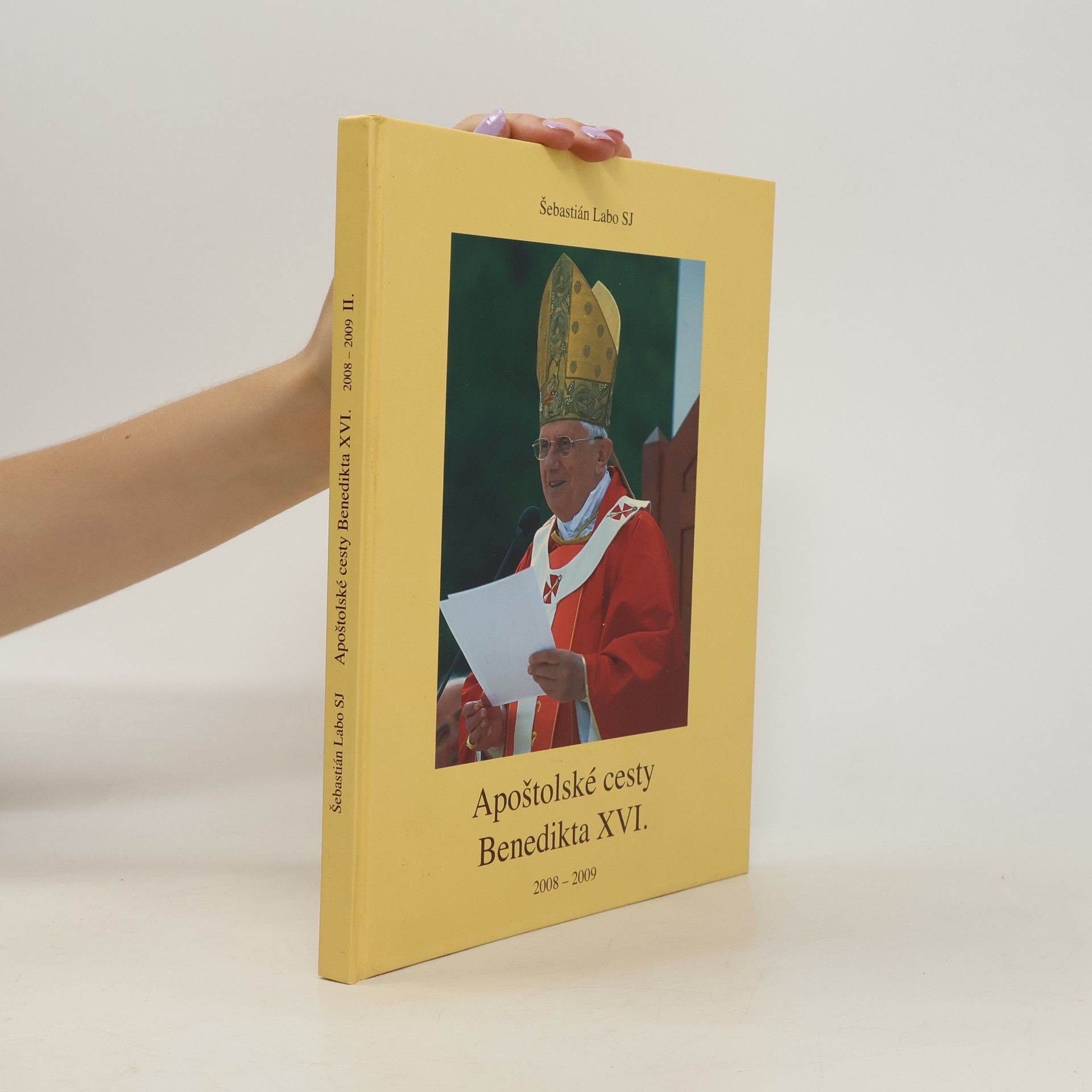 Šebastián Labo SJ Apoštolské cesty Benedikta XVI. 2008-2009 II.