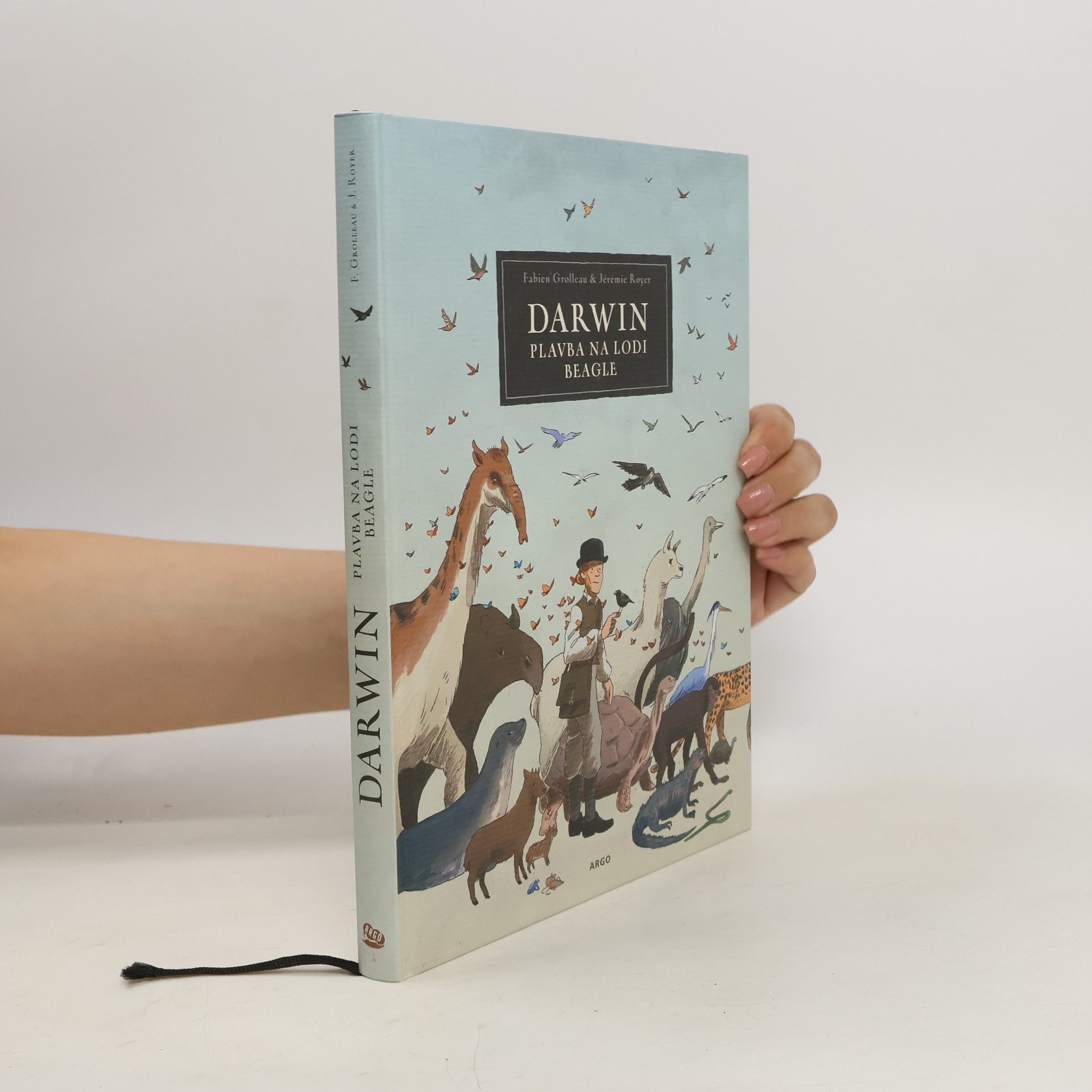 Fabien Grolleau Darwin : plavba na lodi Beagle