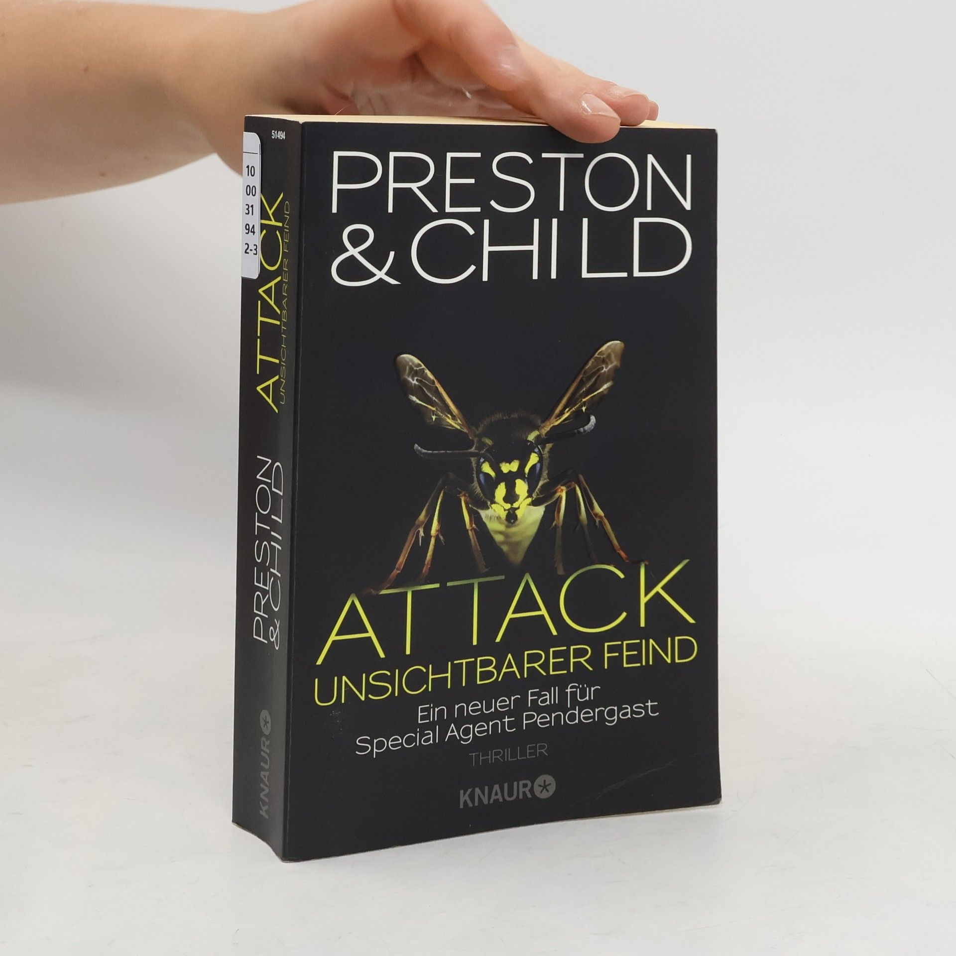 Douglas J. Preston Attack - unsichtbarer Feind