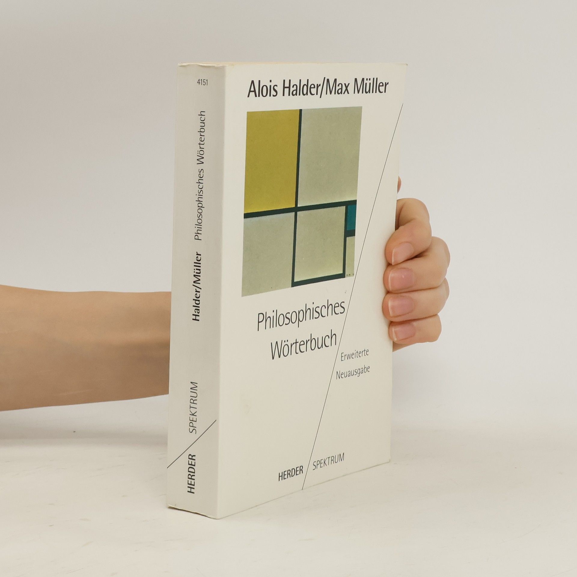 Alois Halder Philosophisches Wörterbuch