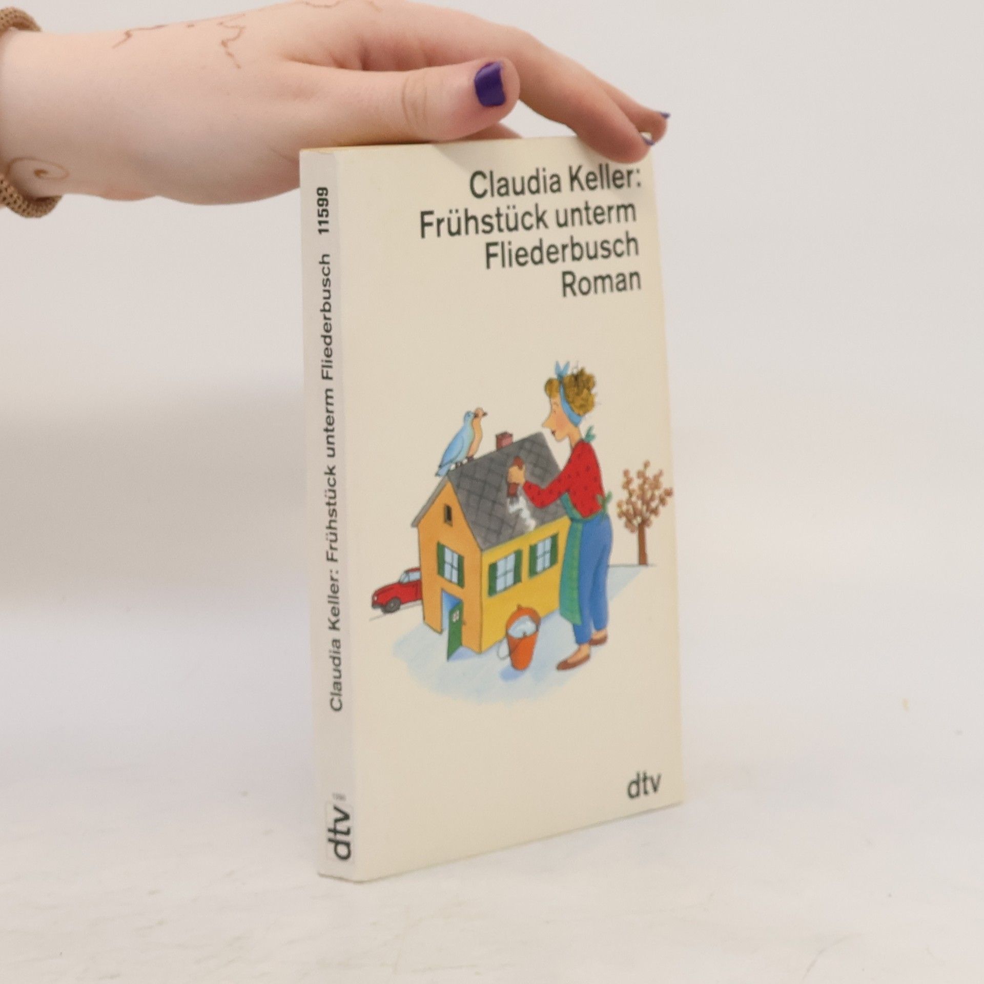 Claudia Keller Frühstück unterm Fliederbusch