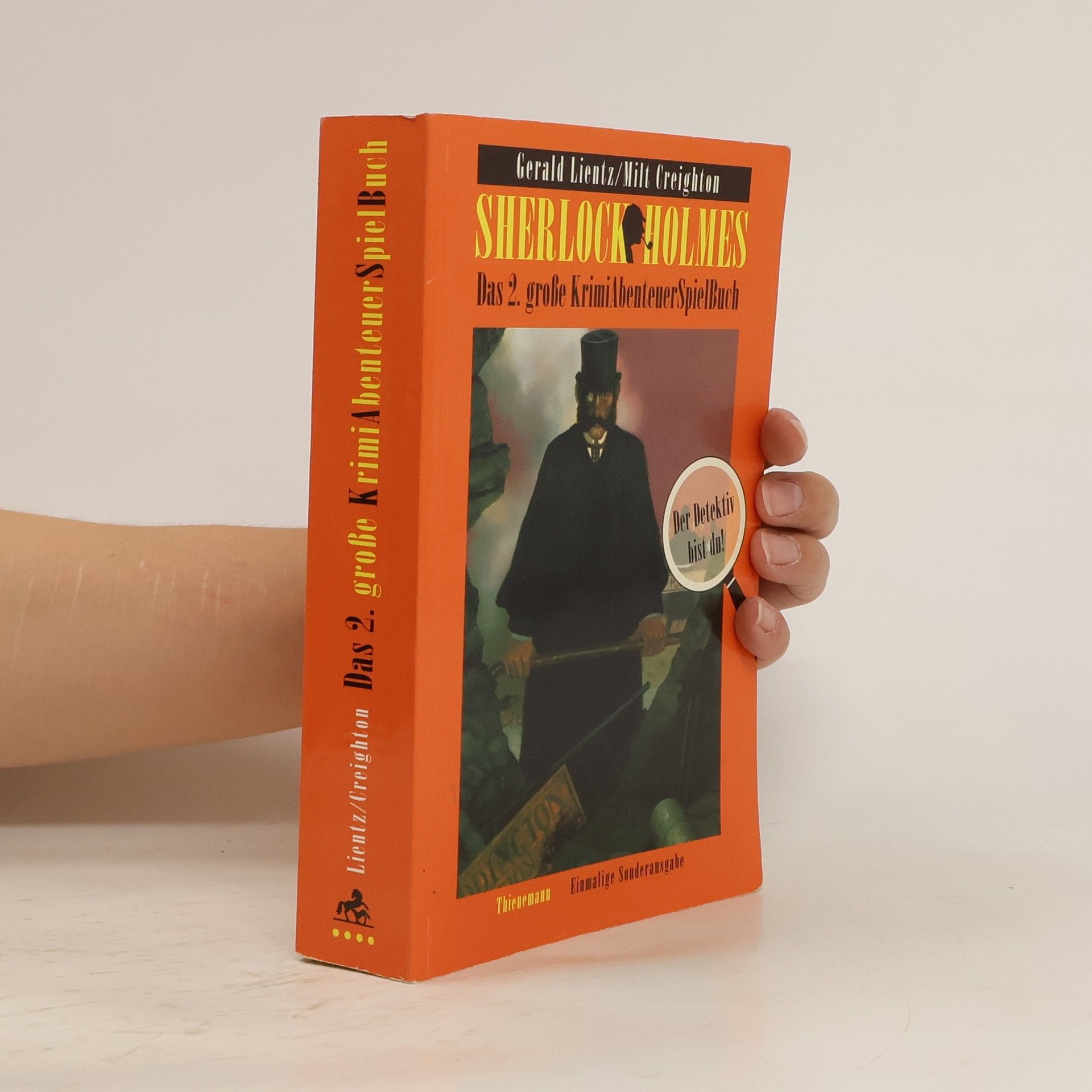 Gerald Lientz Sherlock Holmes. Das 2. große KrimiAbenteuerSpielBuch. Der Detektiv bist du!