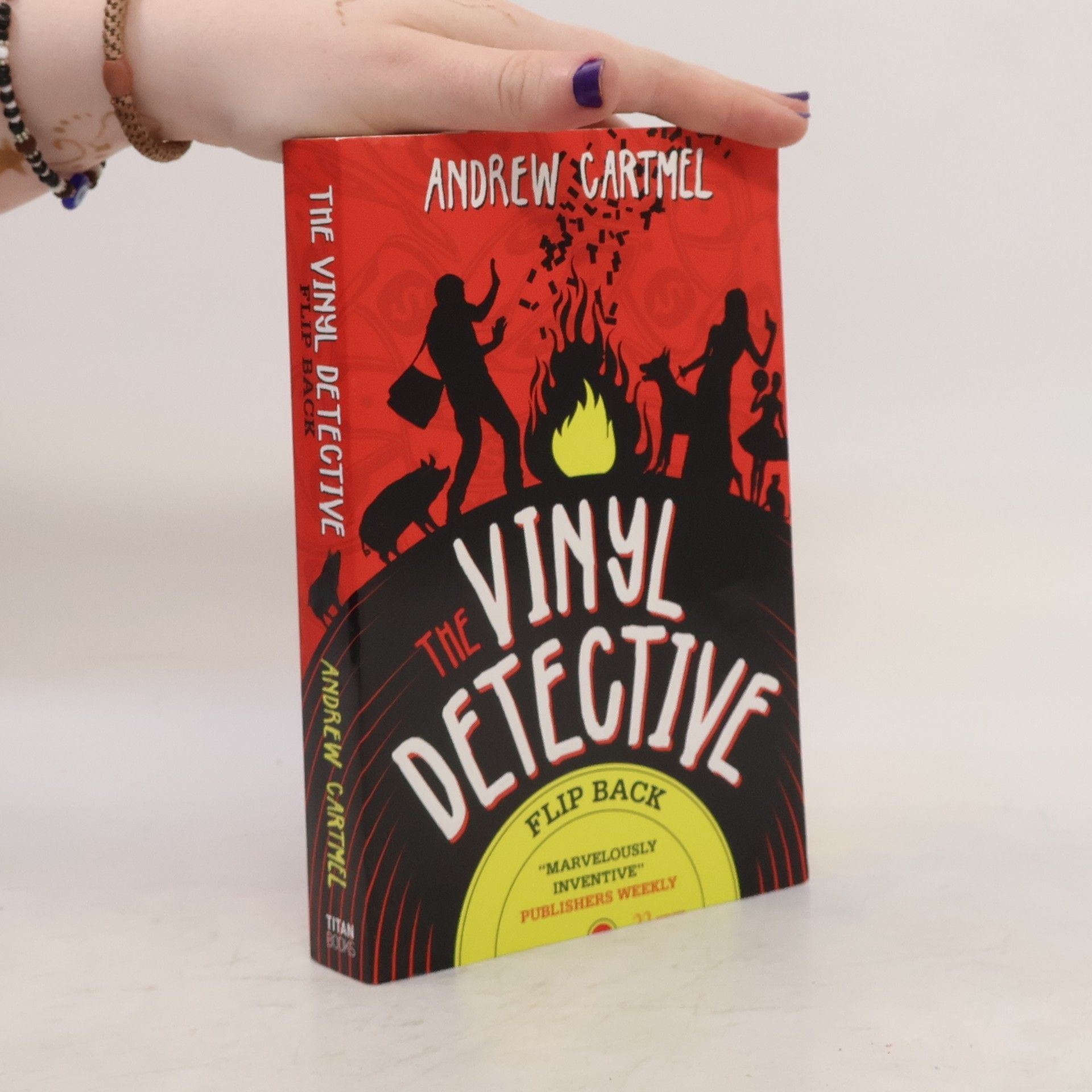 Andrew Cartmel The Vinyl Detective - Flip Back