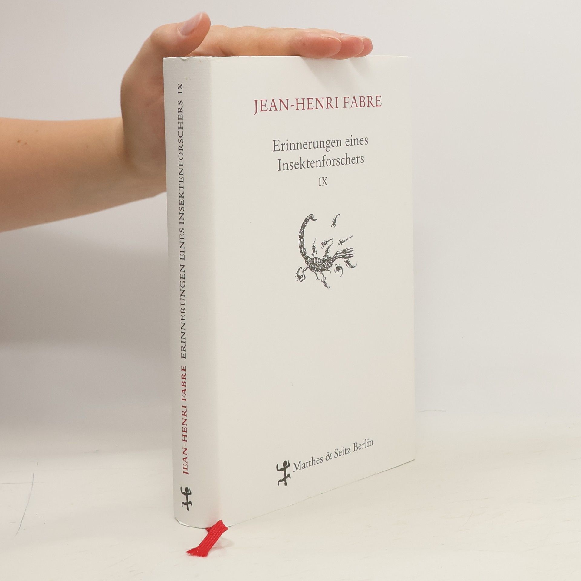Jean-Henri Fabre Erinnerungen eines Insektenforschers