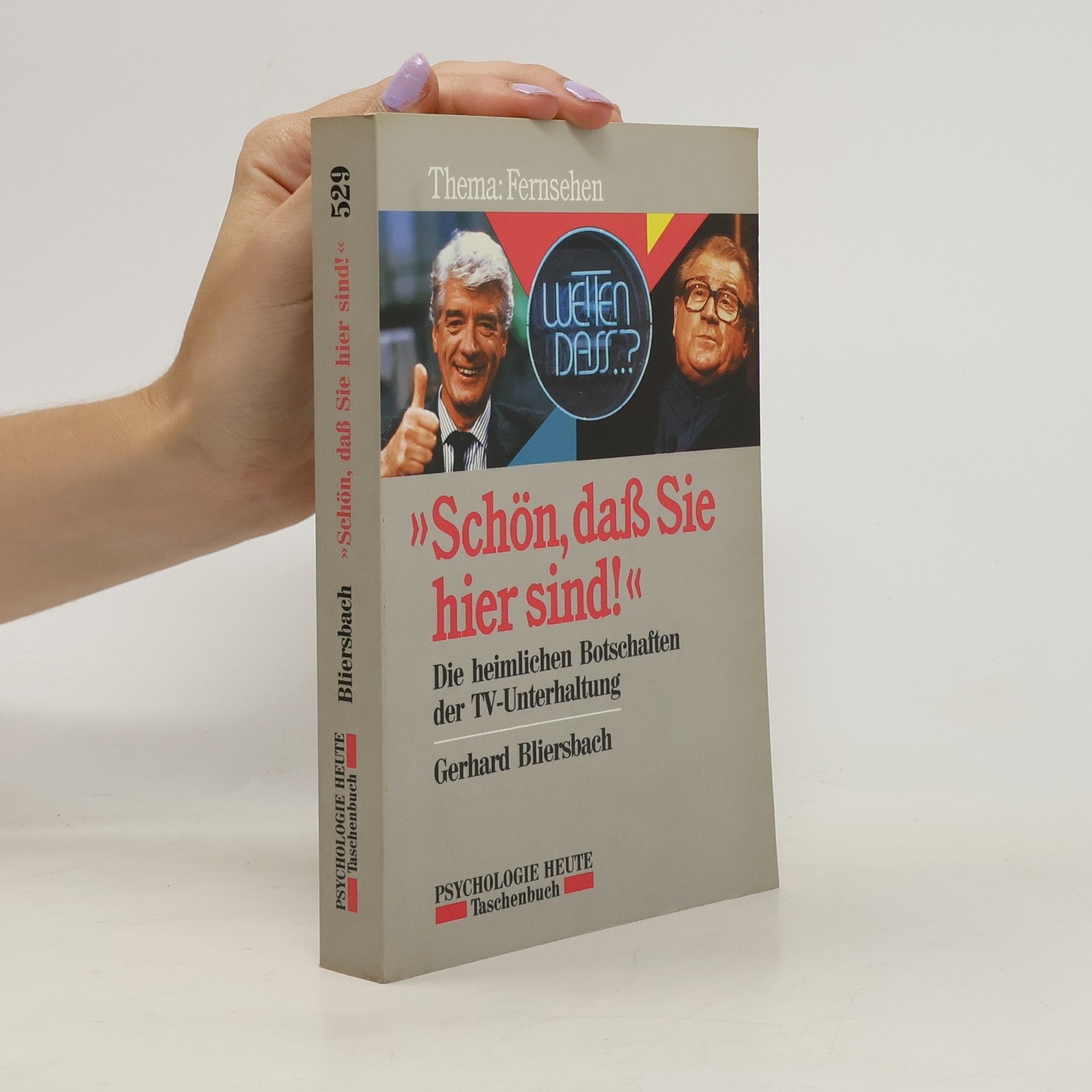 Gerhard Bliersbach "Schön, dass Sie hier sind!"