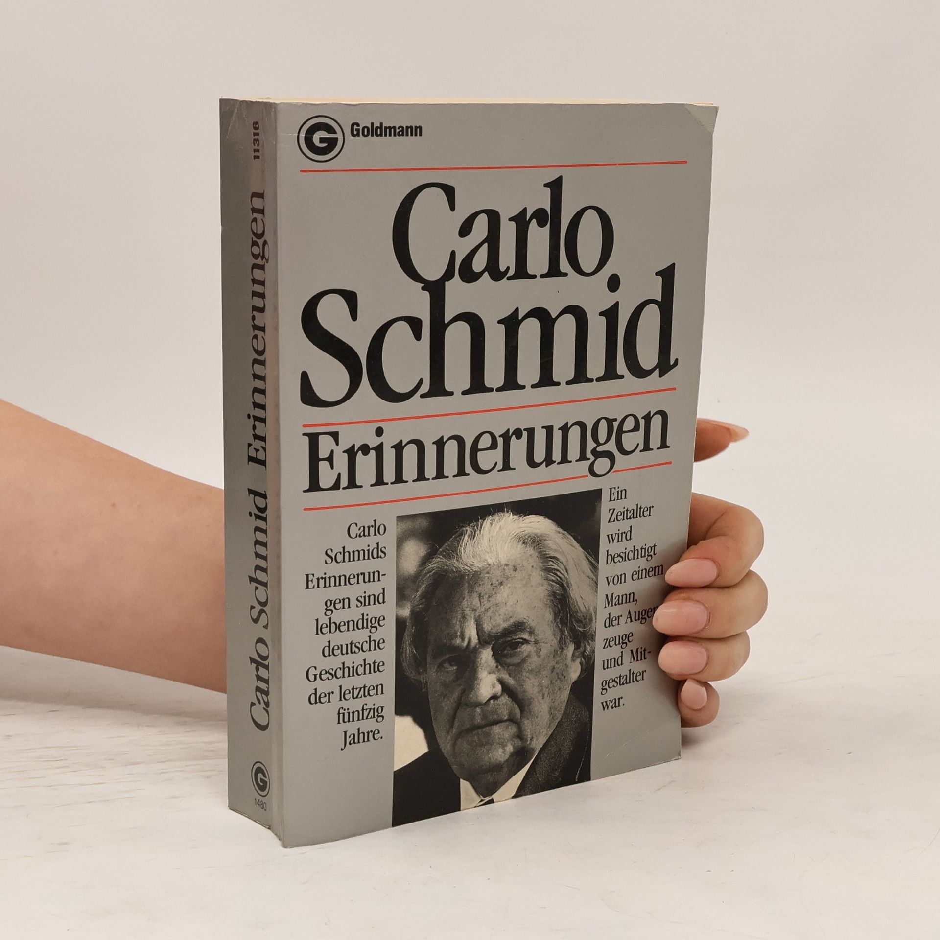 Carlo Schmid Erinnerungen