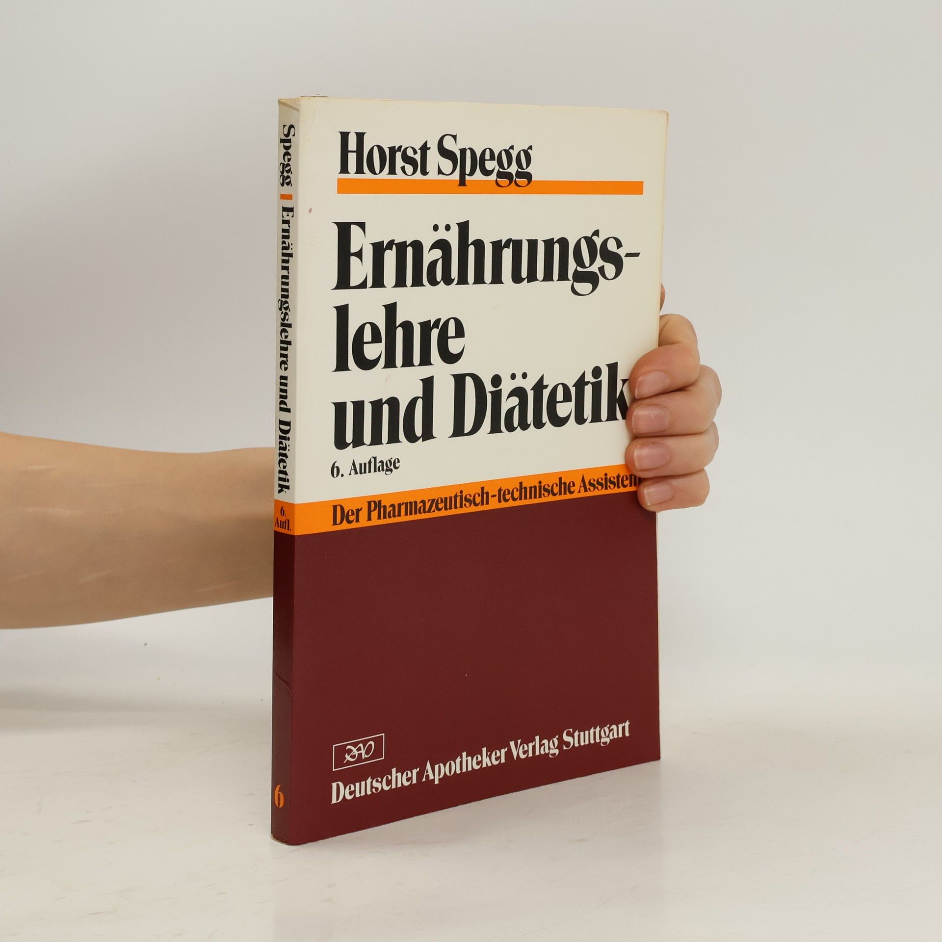 Horst Spegg Der pharmazeutisch-technische Assistent