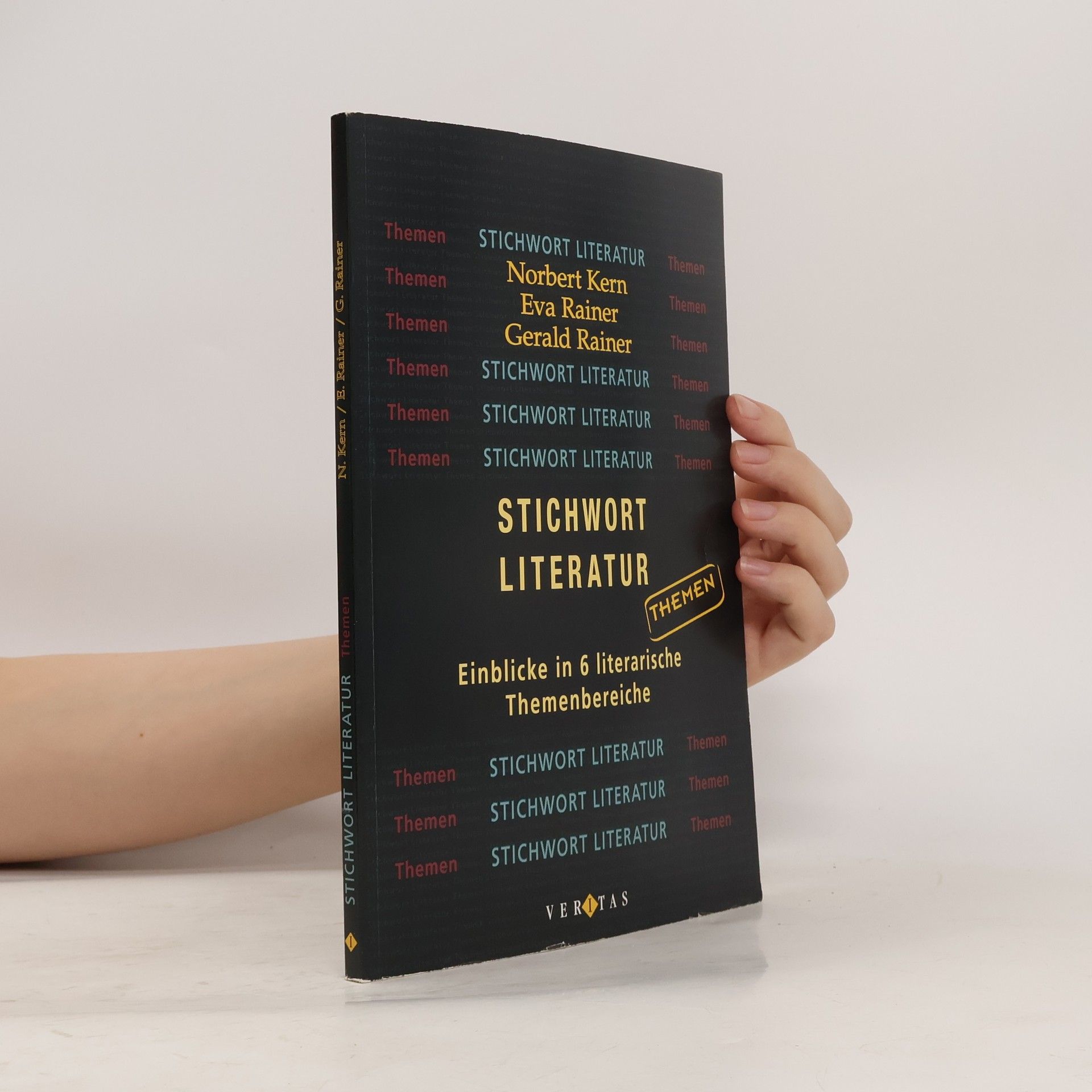 Norbert Kern Stichwort Literatur, Einblicke in 6 literarische Themenbereiche - skladem, lehce poškozený kus