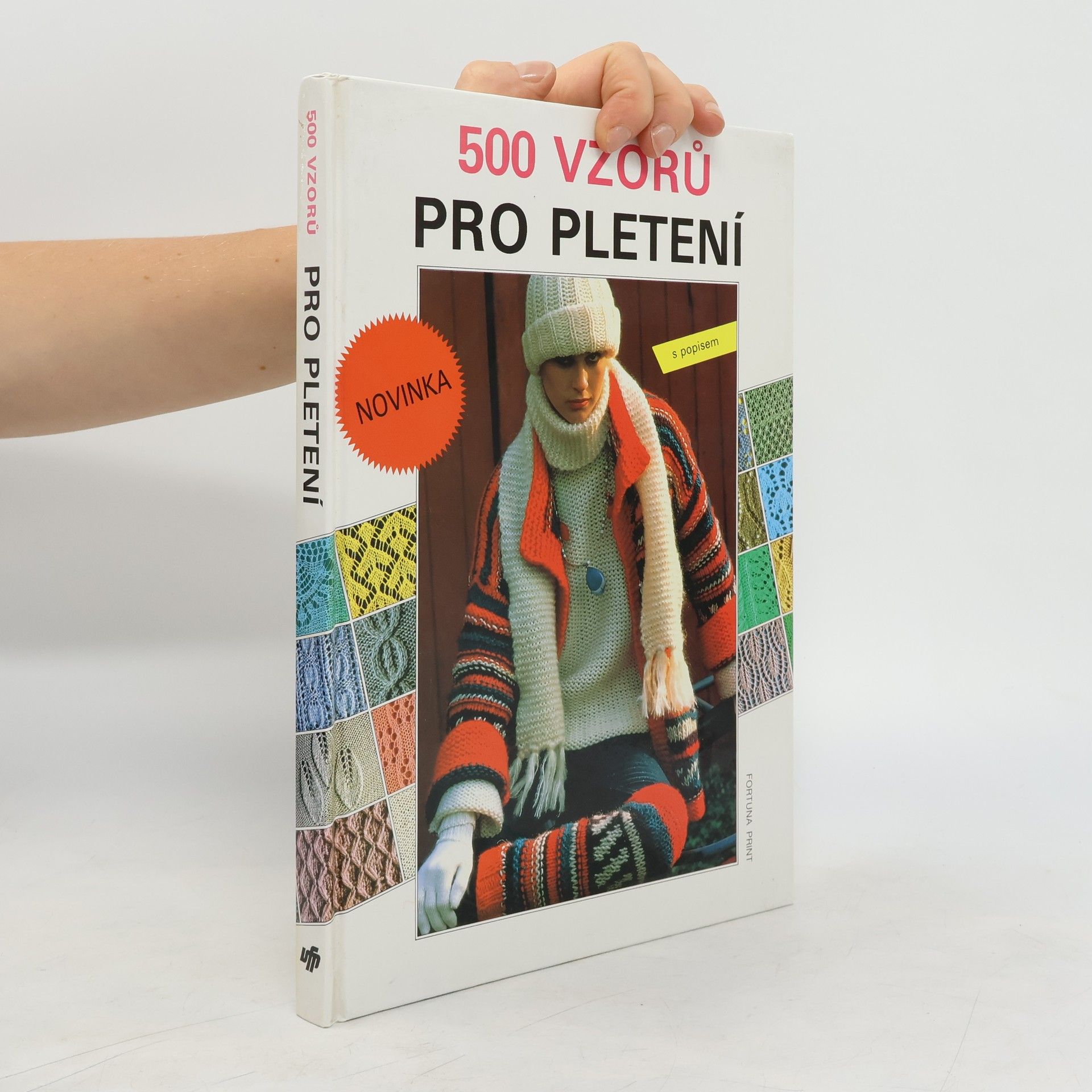 Božena Hrabětová 500 vzorů pro pletení. Pět set vzorů pro pletení.