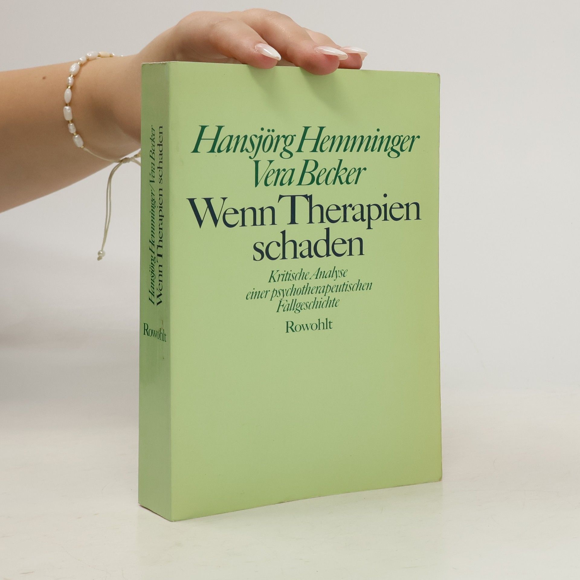 Hansjörg Hemminger Wenn Therapien schaden