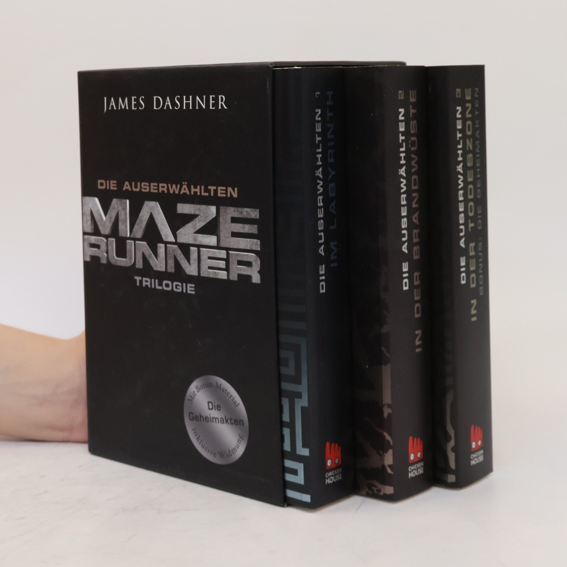 James Dashner Maze Runner 1-3