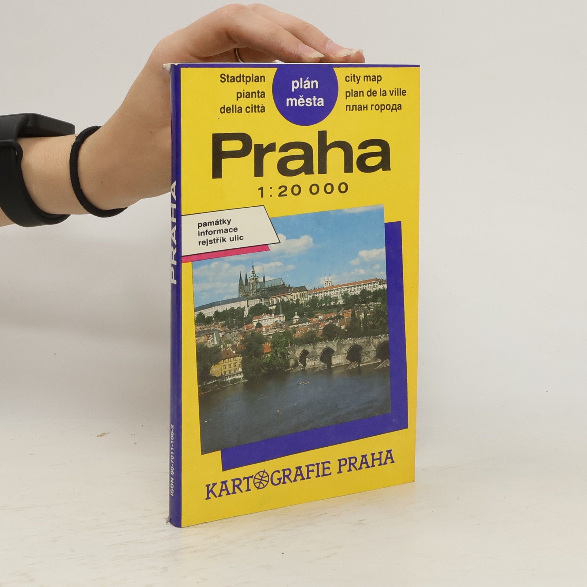Collective Praha - plán města 1:20000