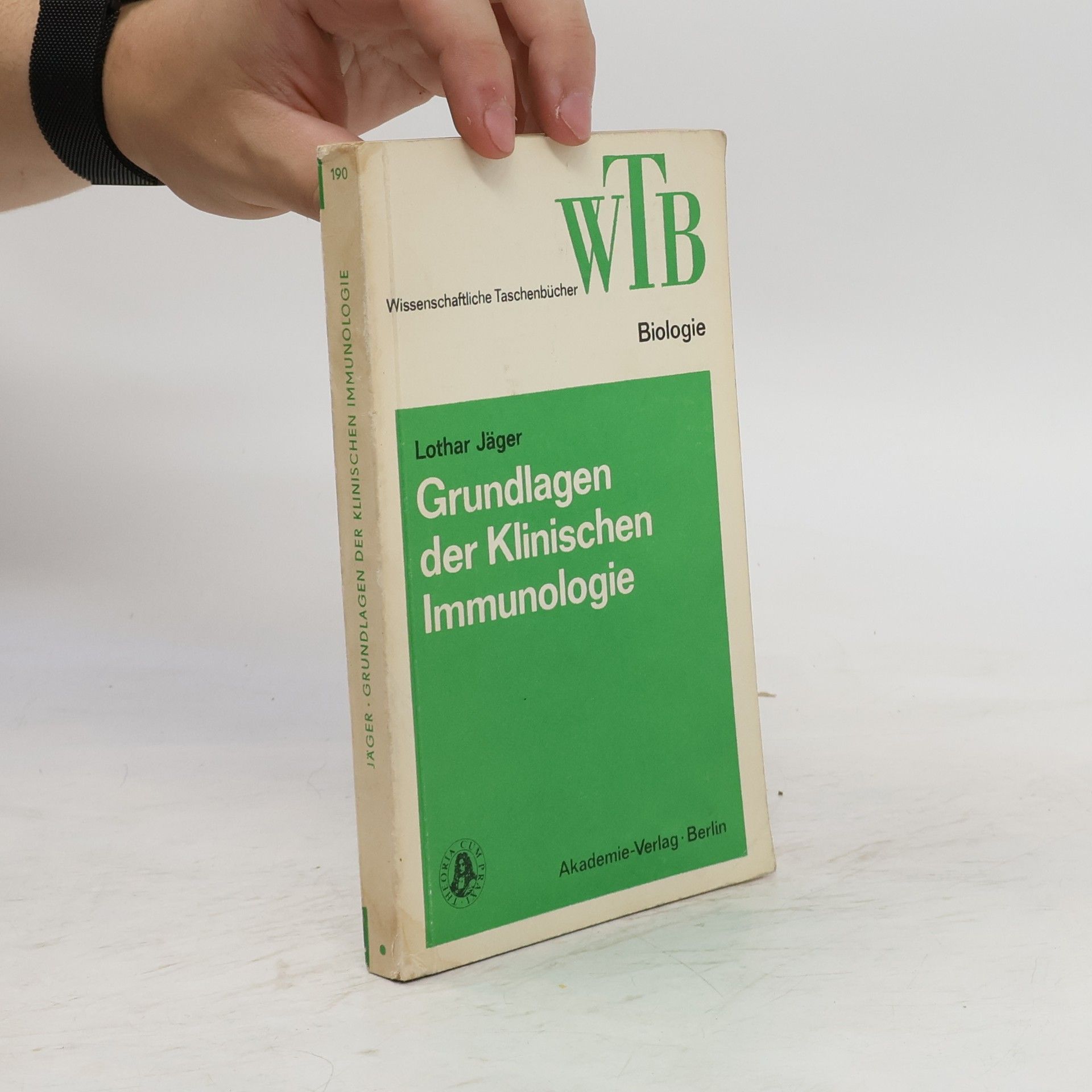 Lothar Jaeger Grundlagen der Klinischen Immunologie