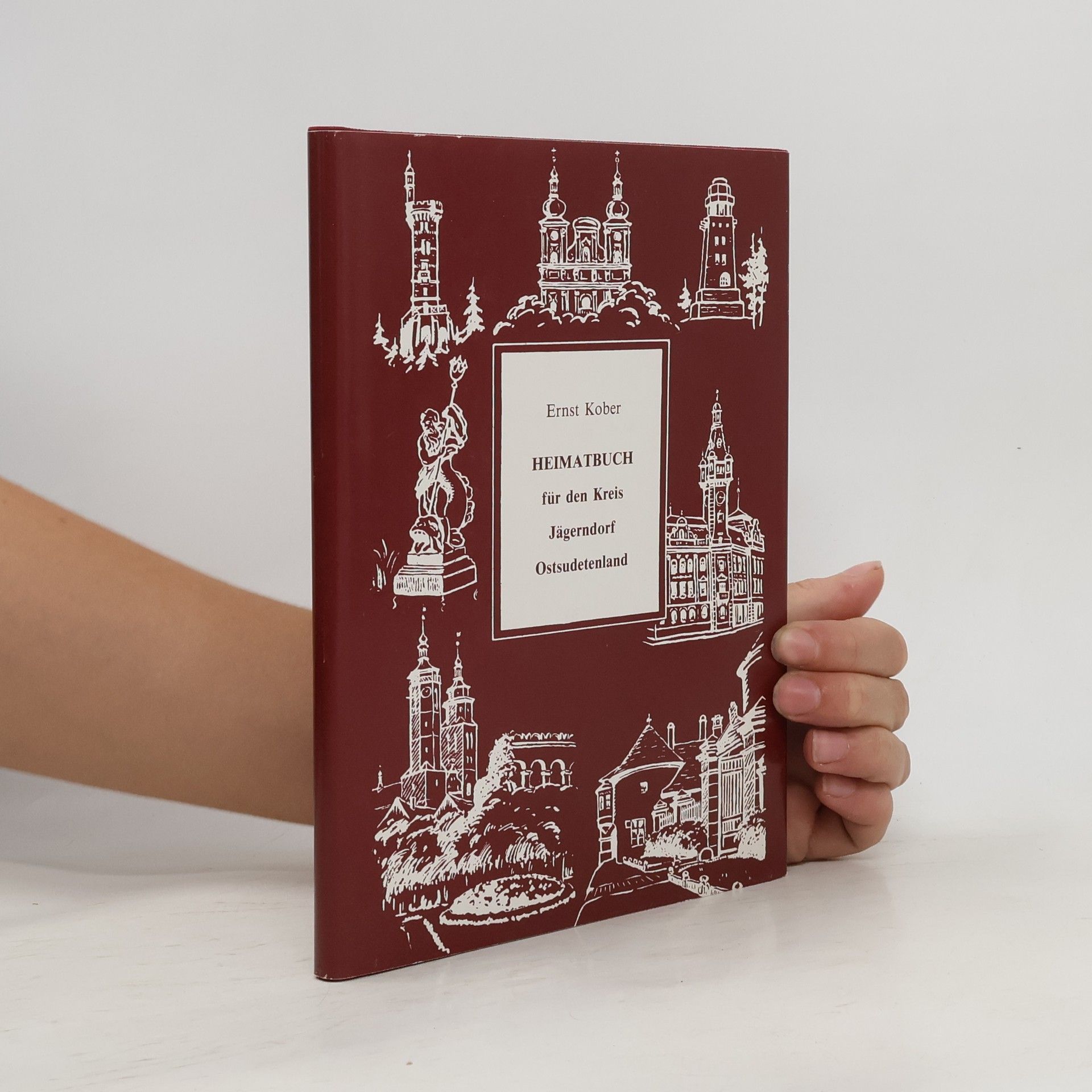 Peter Ernst Kober Heimatbuch für den Kreis Jägerndorf, Ostsudetenland