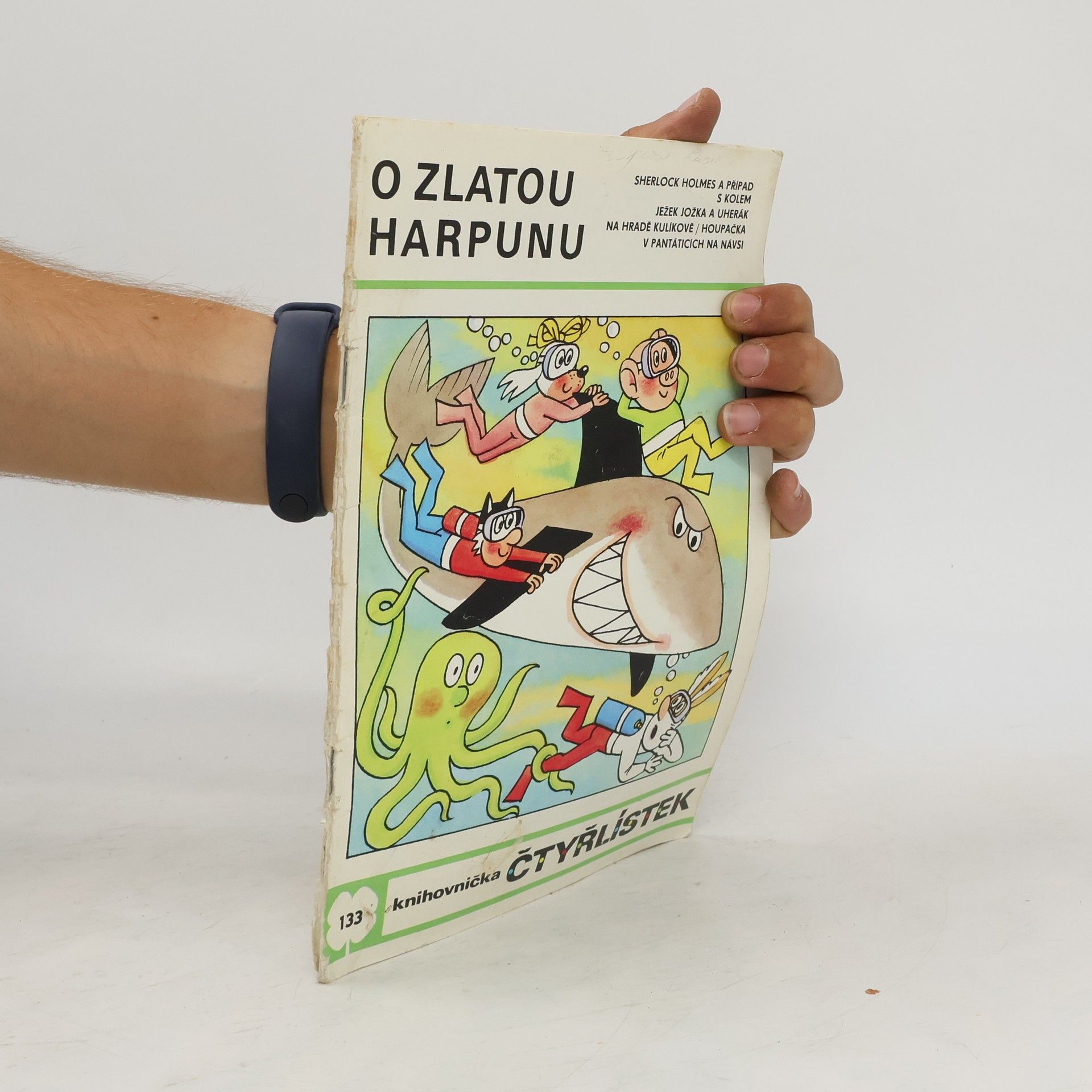 Kolektiv autorů Čtyřlístek 133. O zlatou harpunu