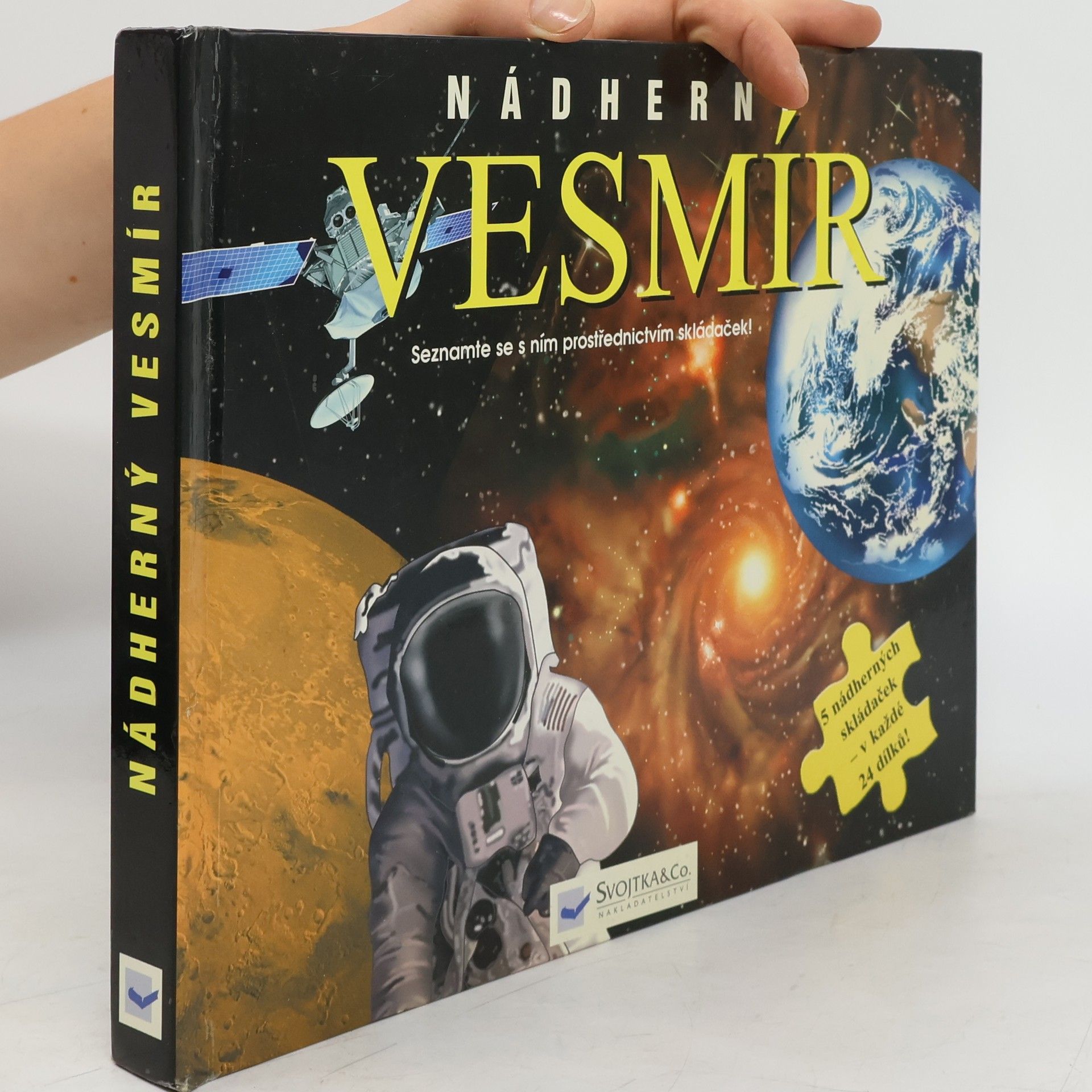 Collectif d'auteurs Nádherný vesmír: Seznamte se s ním prostřednictvím skládaček!