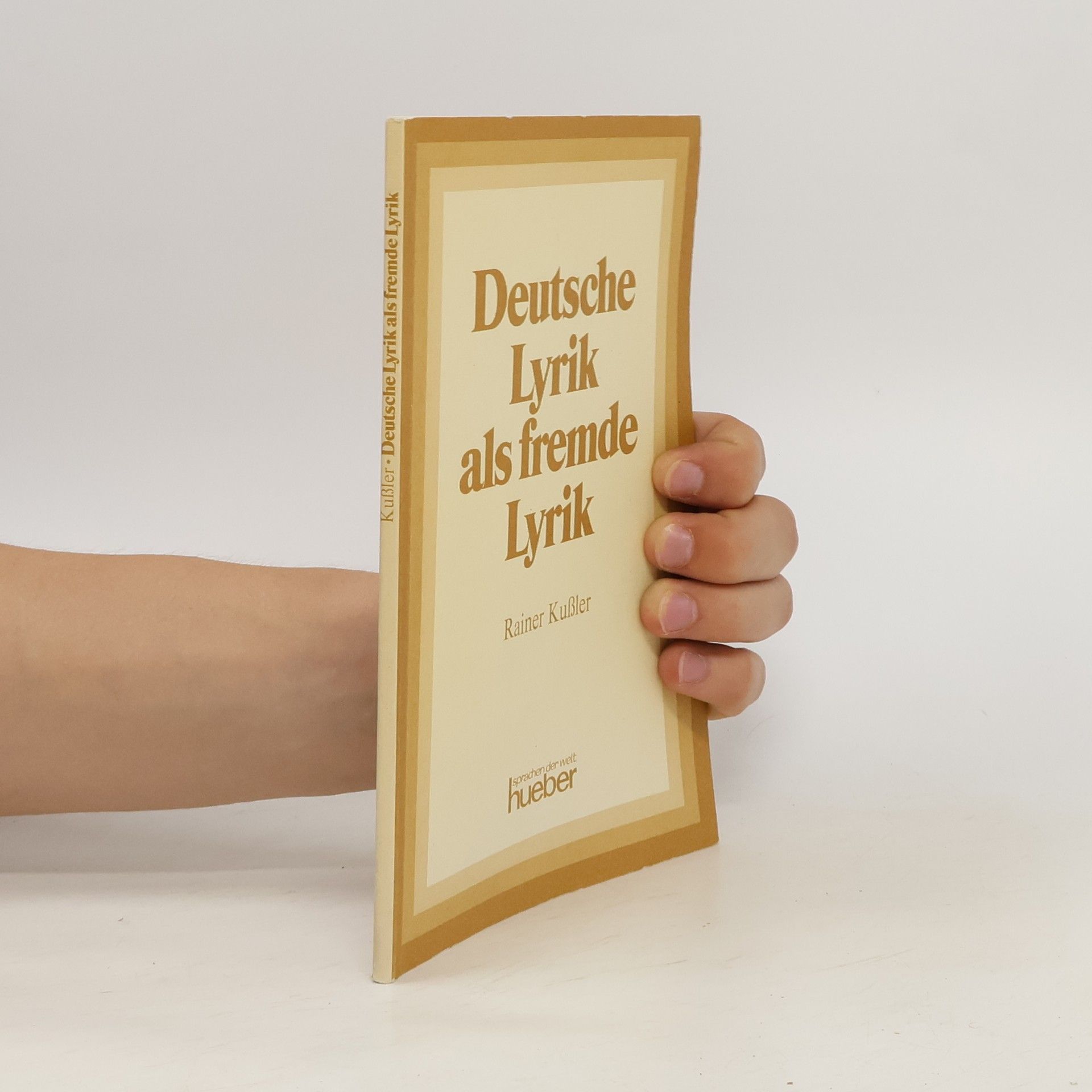 Rainer Kussler Deutsche Lyrik als fremde Lyrik