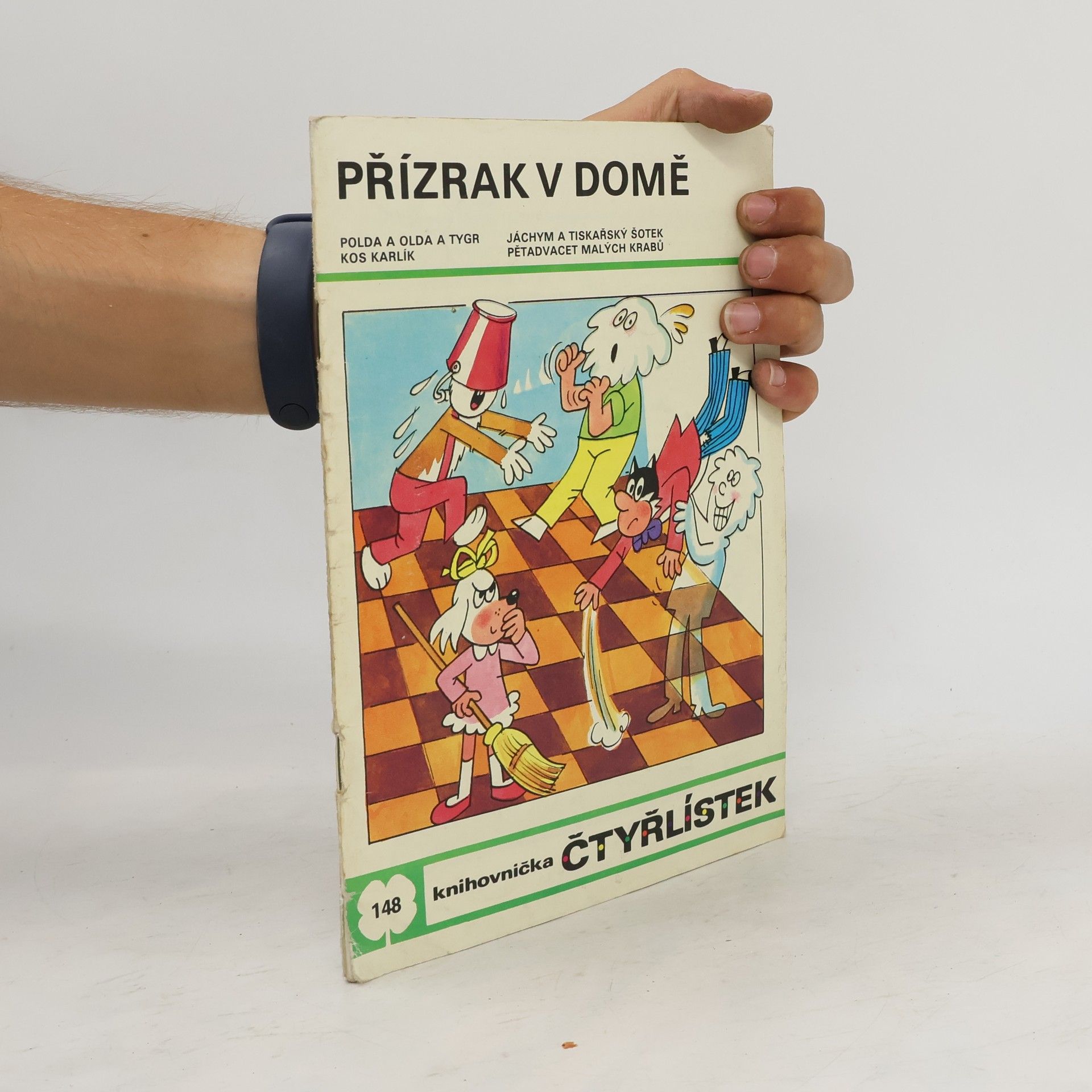 Jaroslav Němeček Čtyřlístek 148. Přízrak v domě