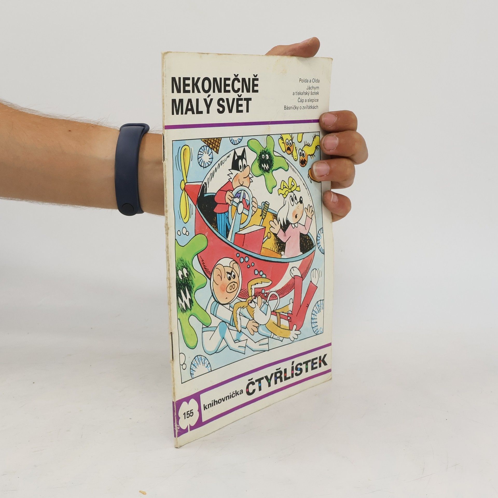 Jaroslav Němeček Čtyřlístek 155. Nekonečně malý svět