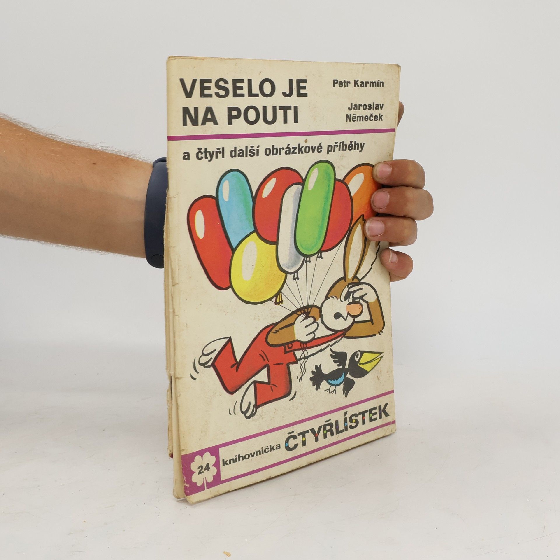 Karmín Petr Čtyřlístek 24 - Veselo je na pouti
